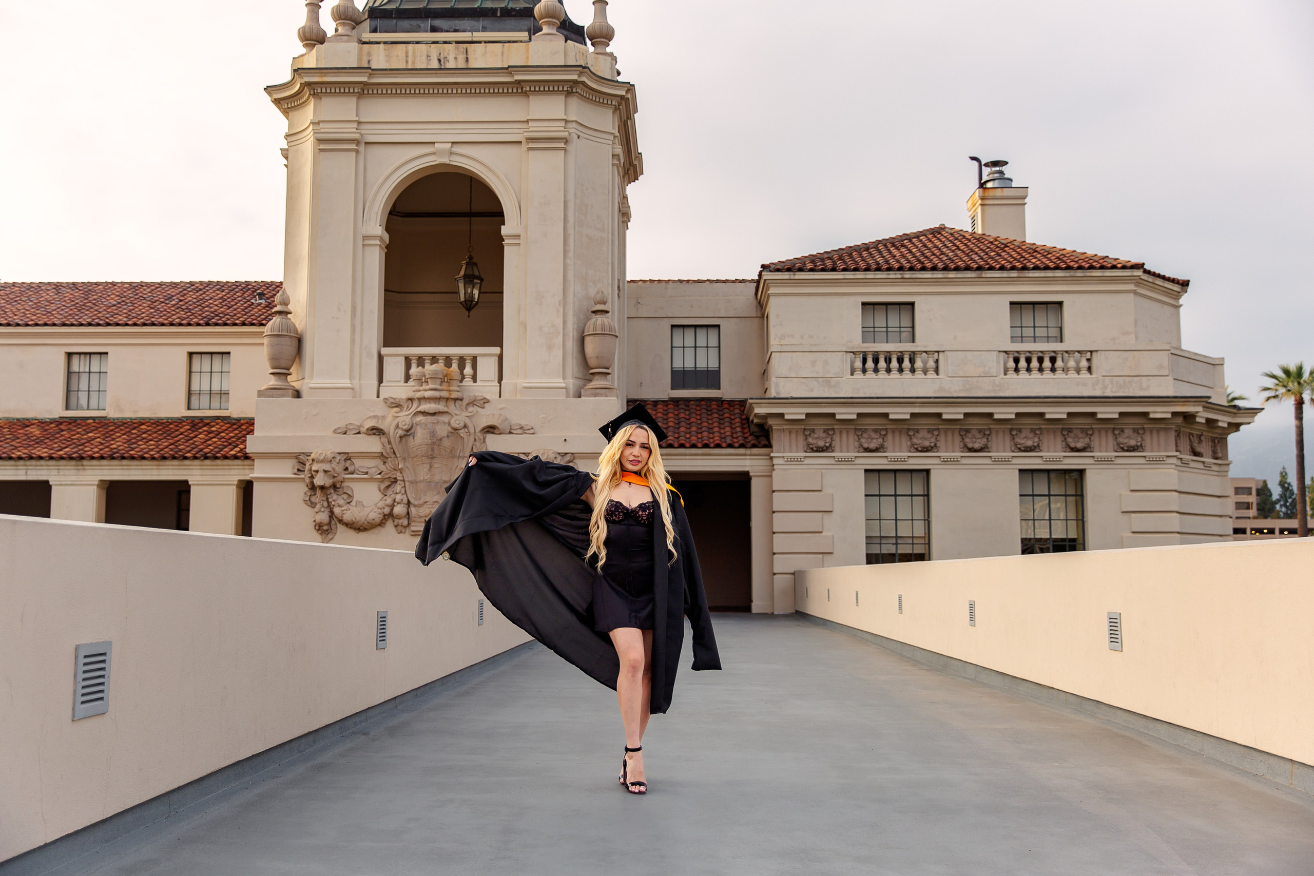Pasadena City Hall Graduation. Los Angeles portrait photographer Valeria Kasatkina