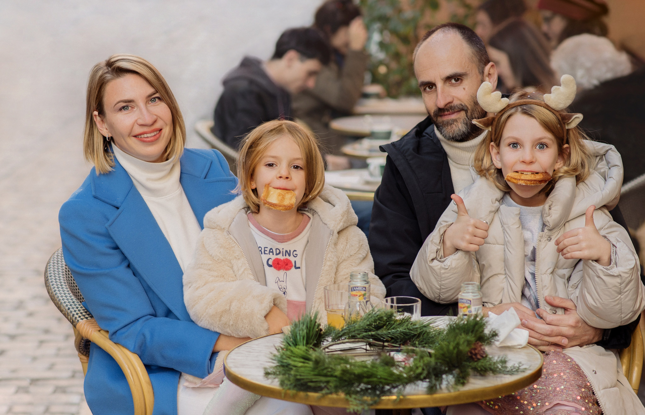 New Year's walk in the suburbs of Barcelona. Www.iastakhova.com