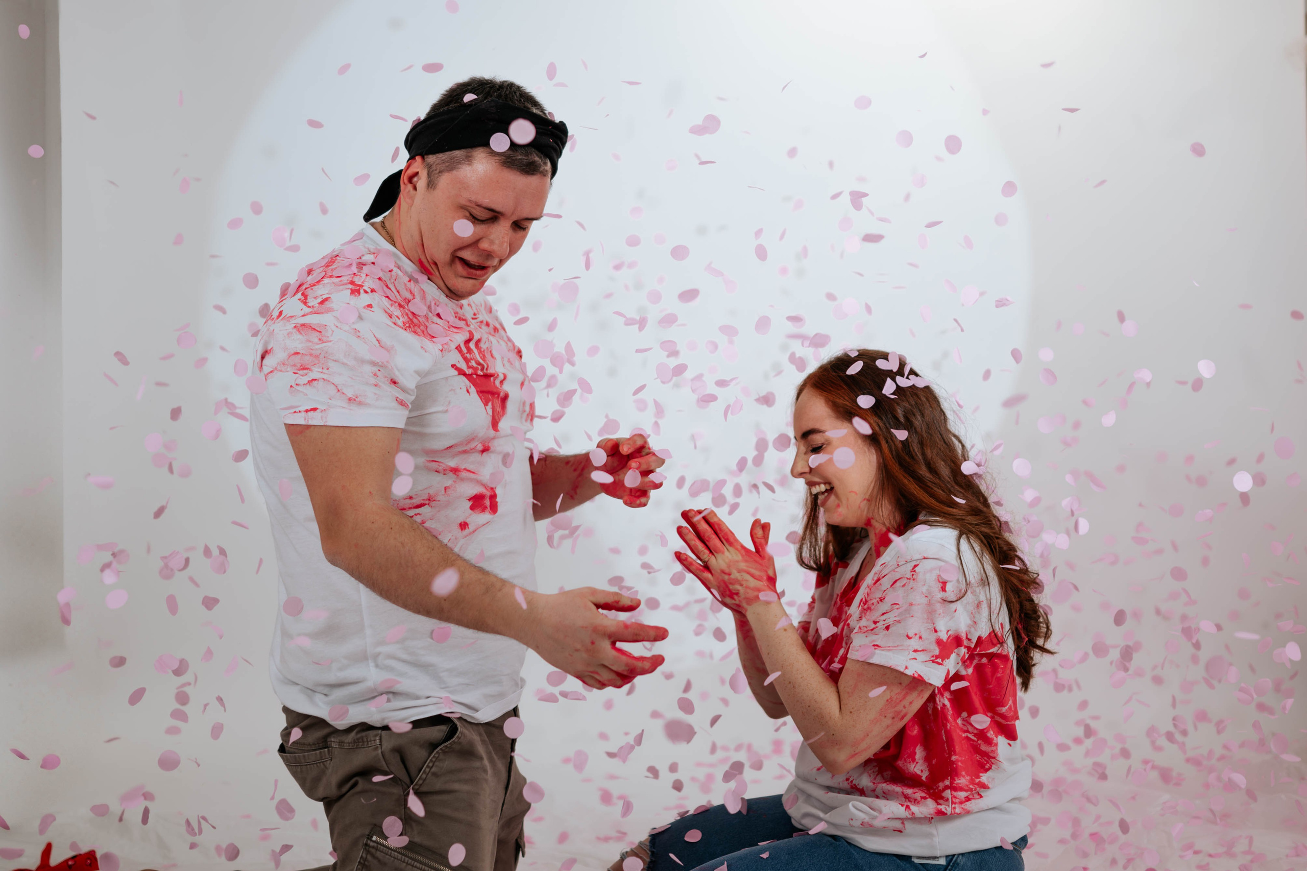 Lara - otkrivanje pola. Dečiji i porodični fotograf