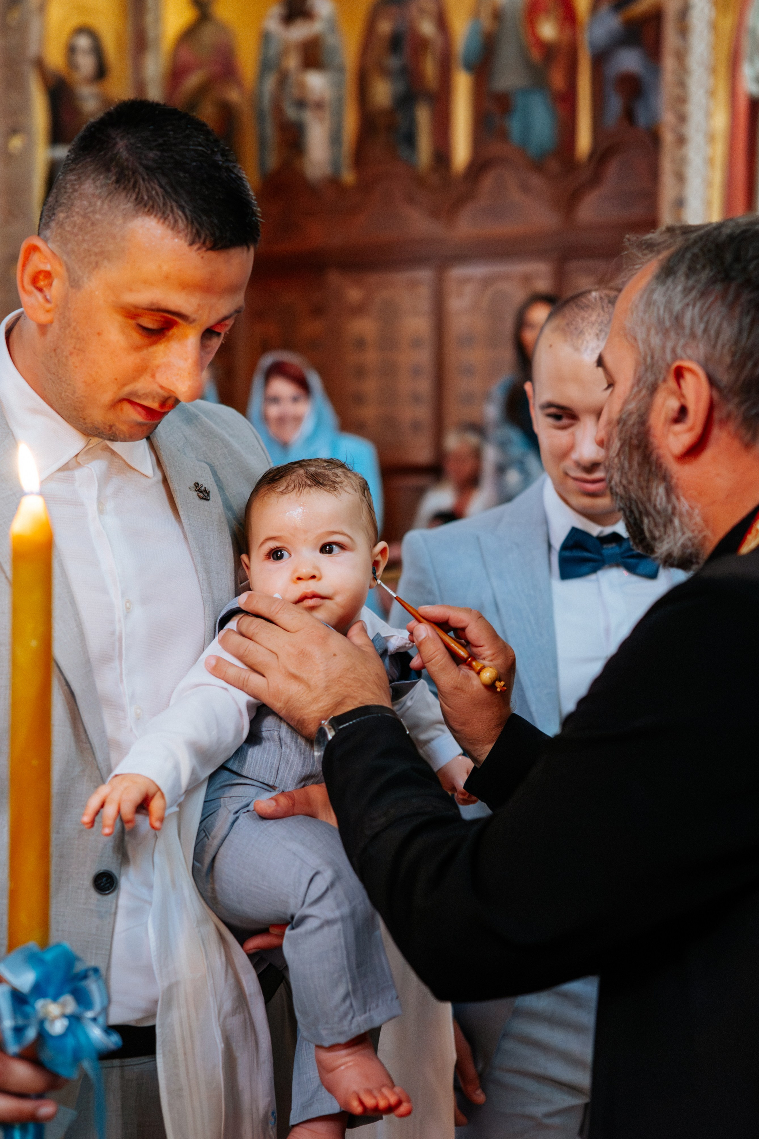 Vukašin - krštenje. Dečiji i porodični fotograf