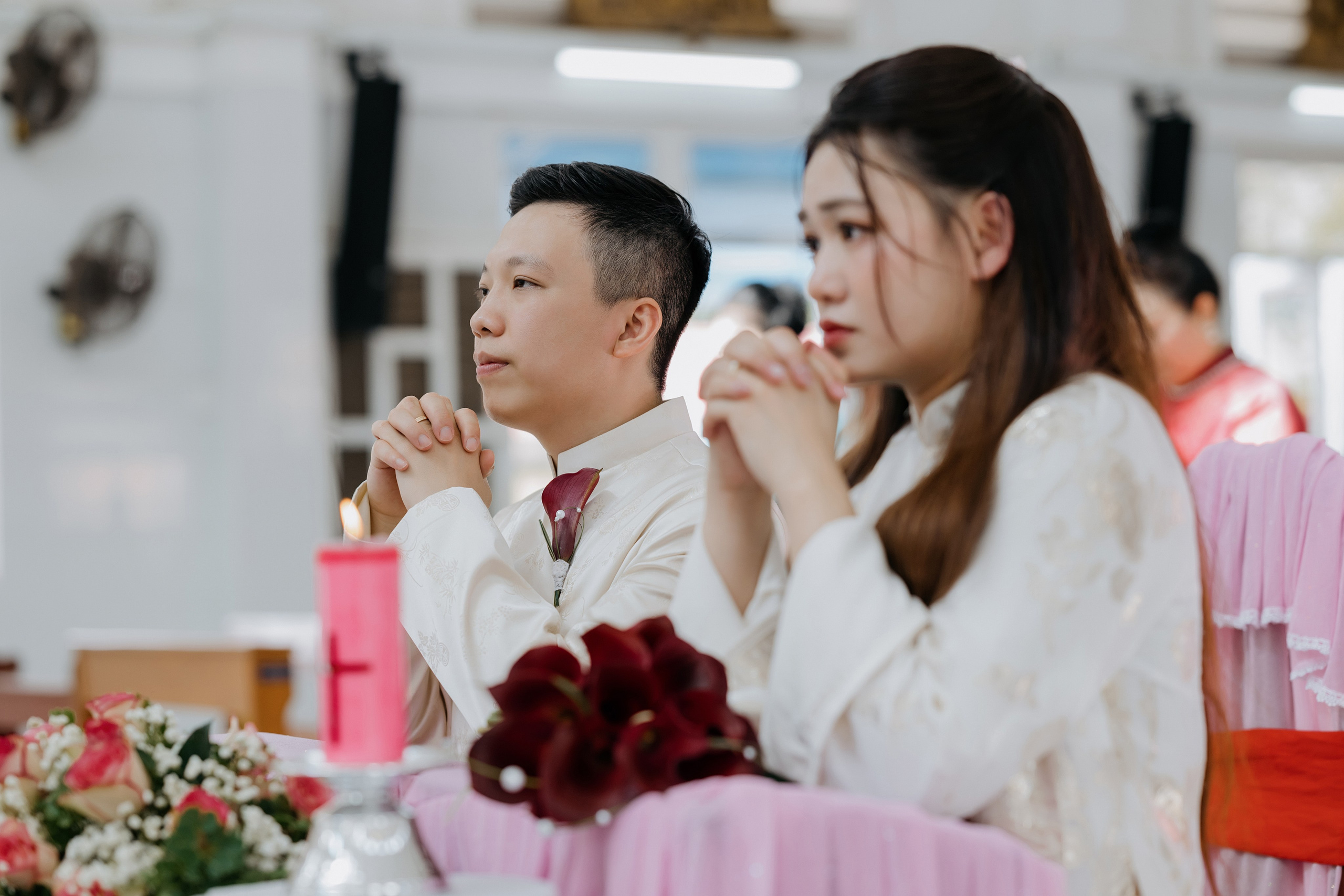 Church Wedding / TRANG & TUONG. Saigon Wedding Present | Art Beyond Moments
