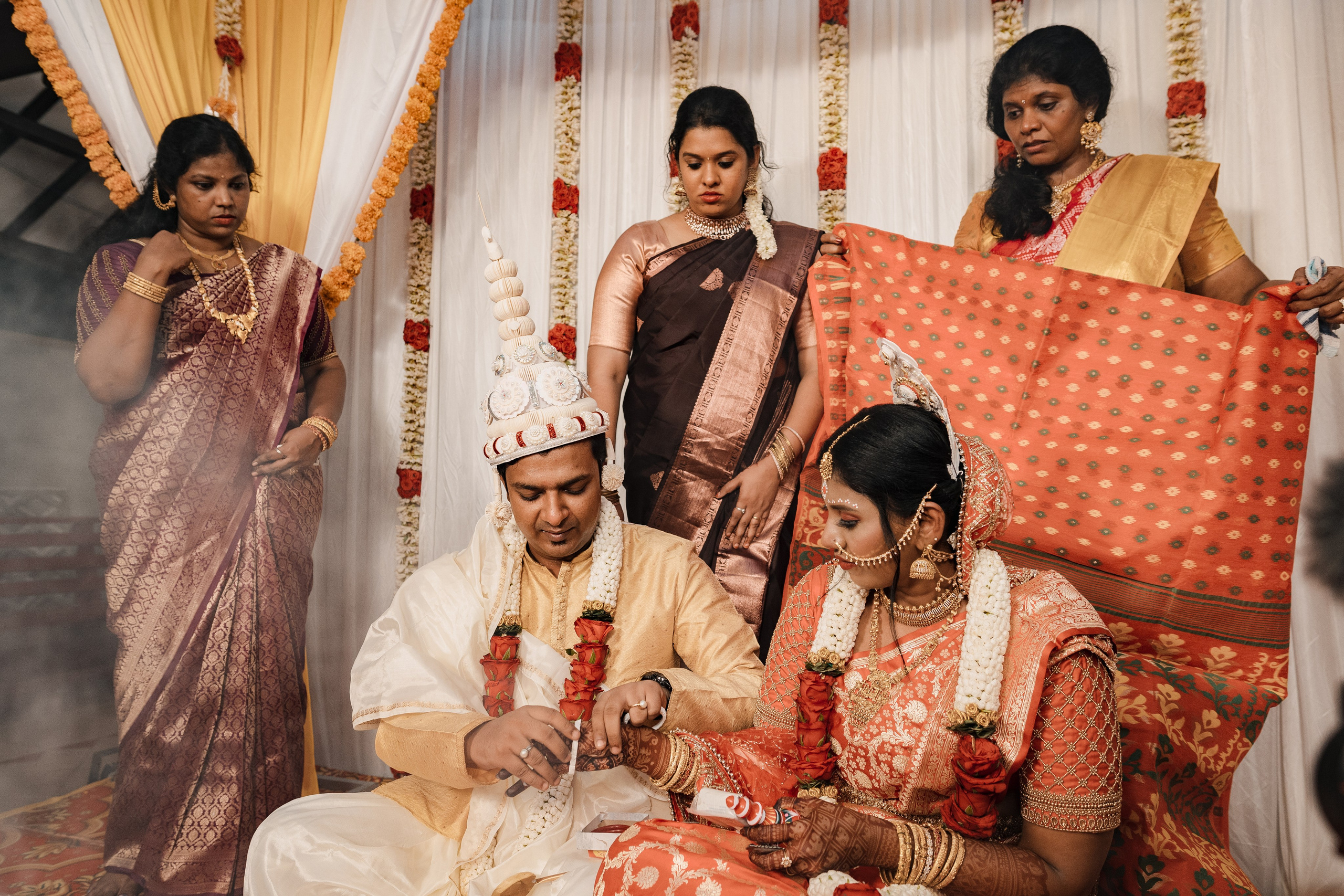 Sagaya & Rakesh. Agam Vizha