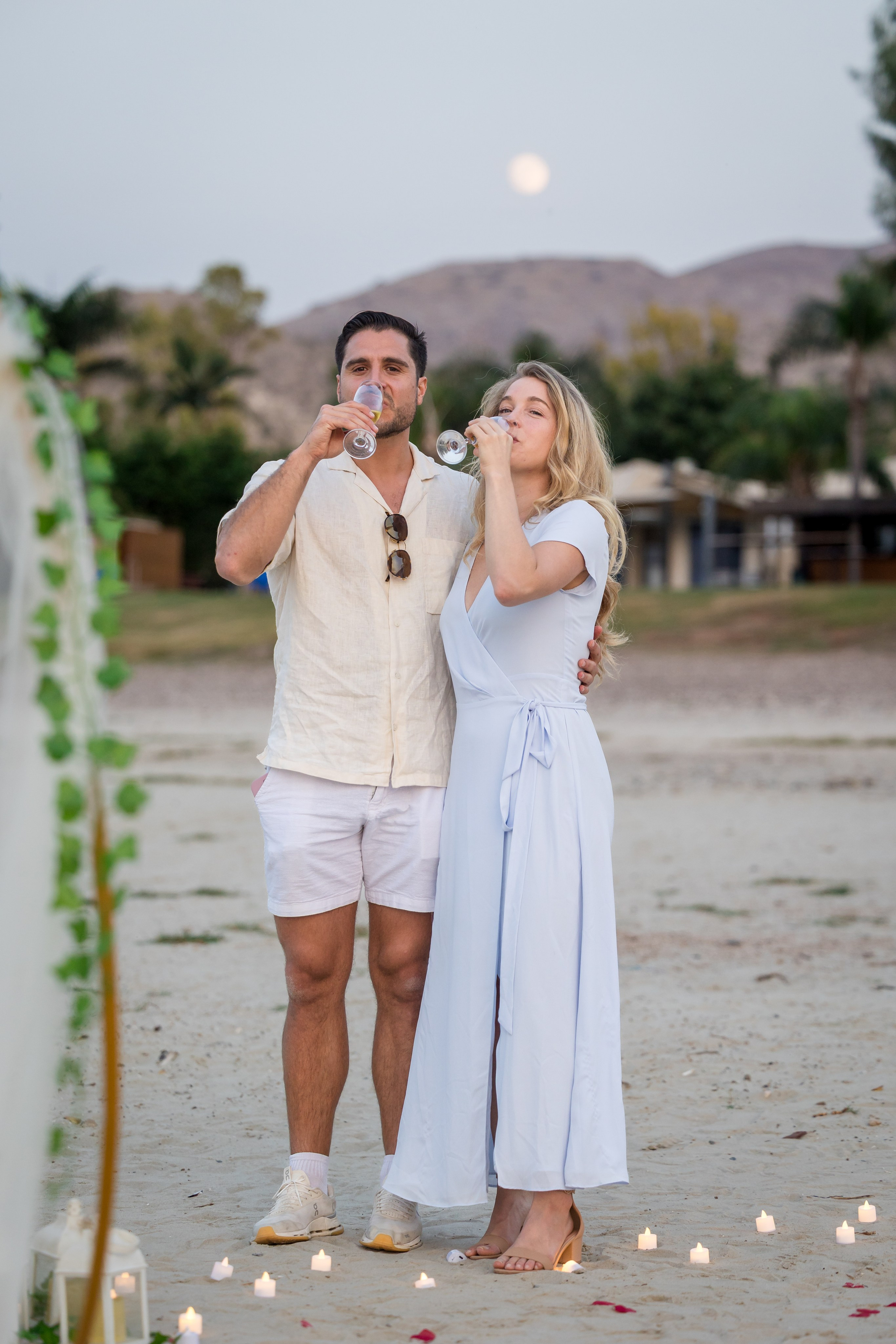 Marie & Rony proposal. AMIR BUCHNIK PHOTOGRAPHER