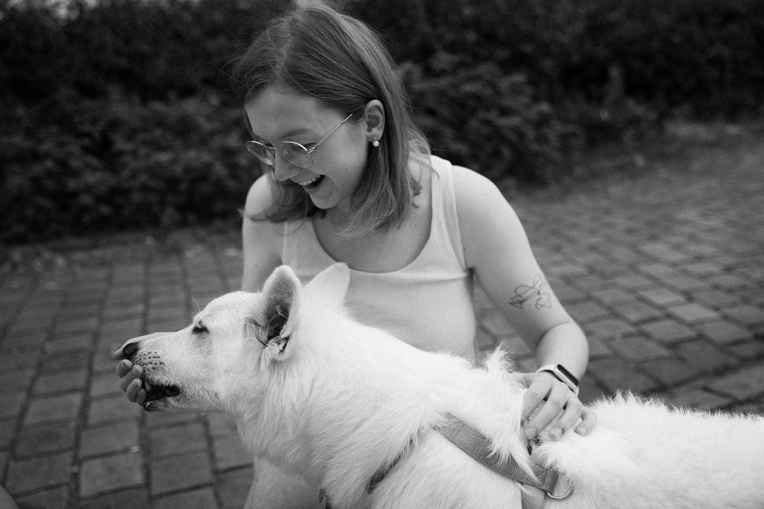 Astra in Leipzig. Kaja | fotograf we Wrocławiu | ludzie i psy