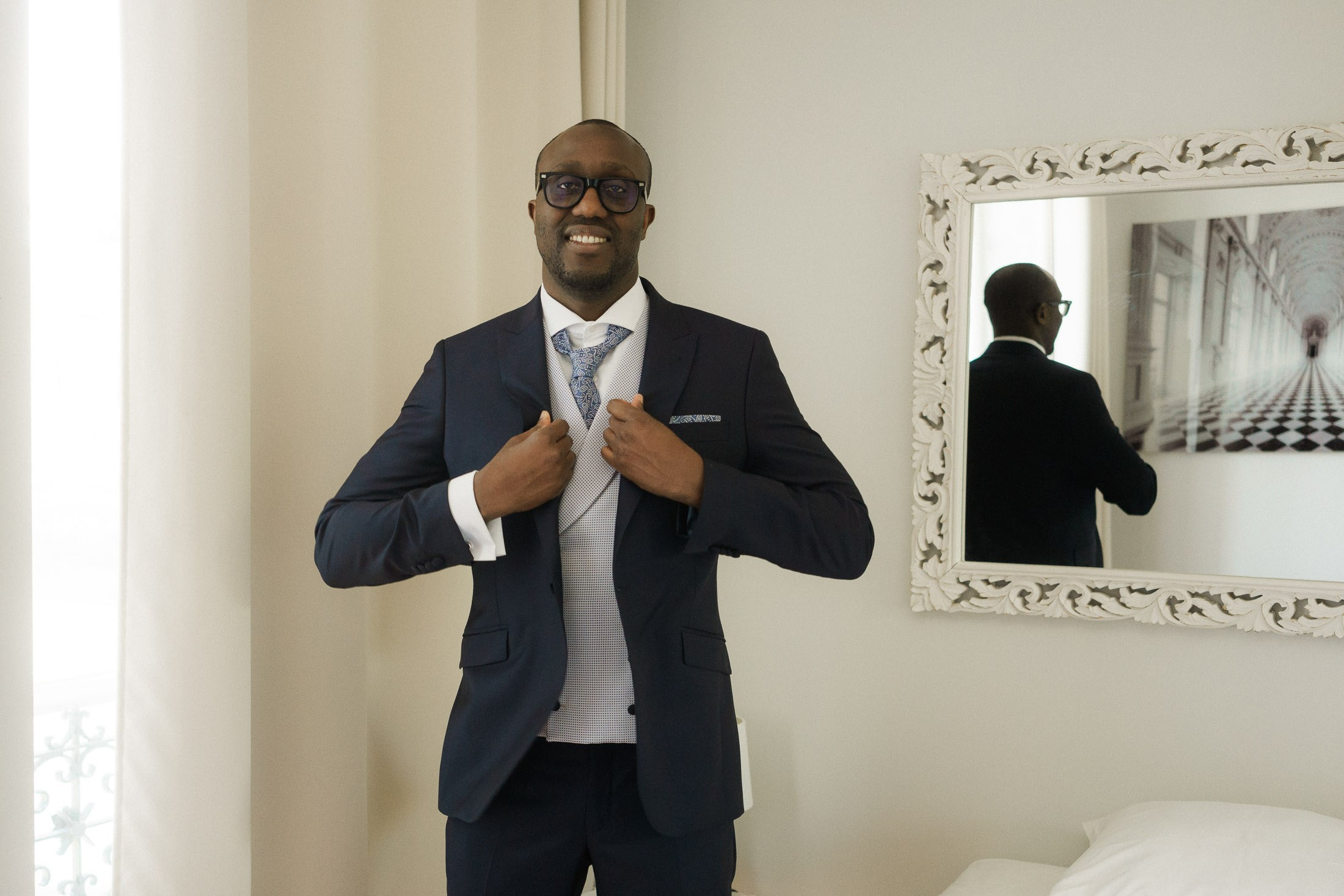 Katia&Fabrice, destination wedding Ille-de-France, häät ulkomailla