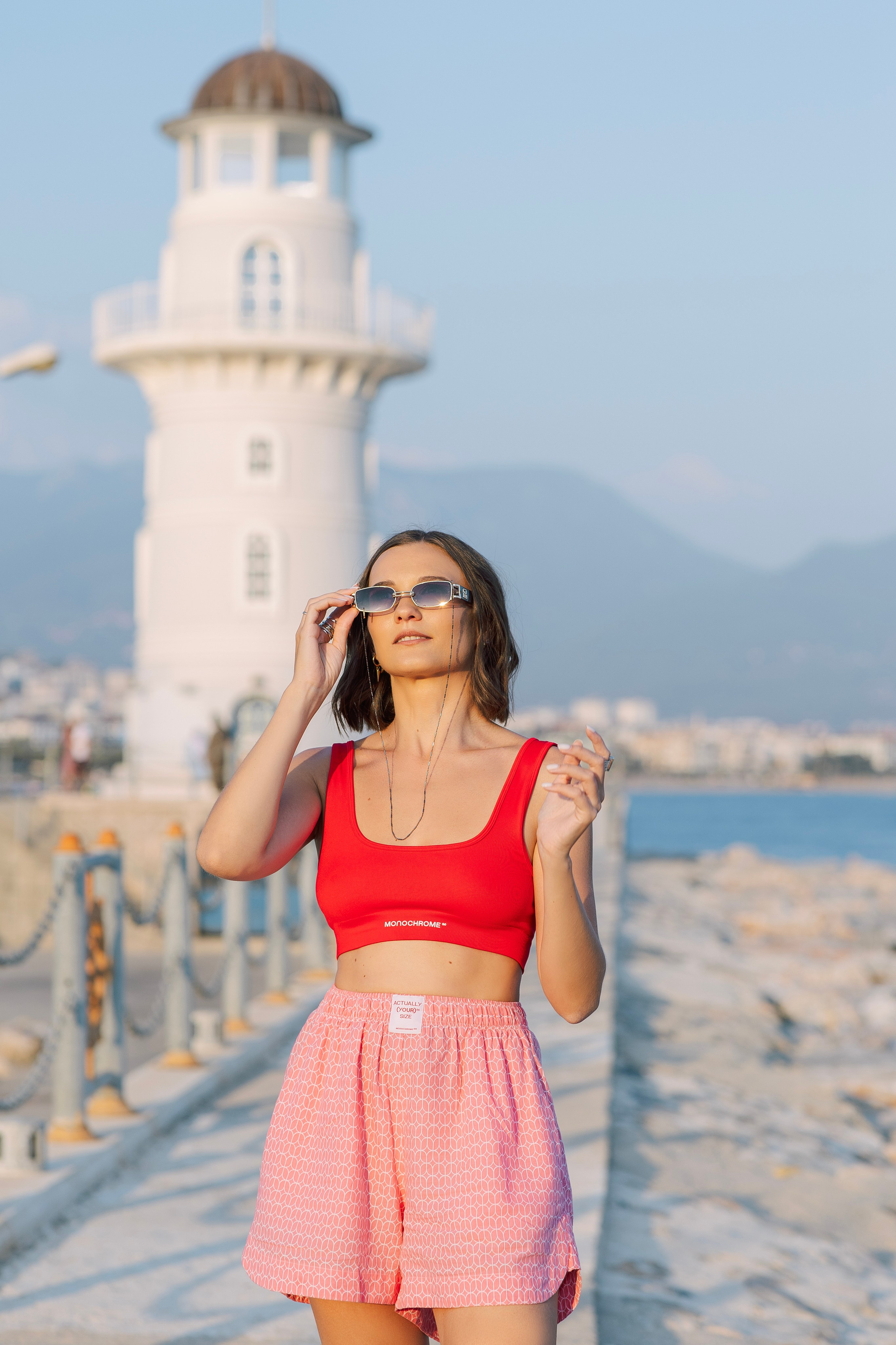 Individual photo session in the streets and port of Alanya. Professional Photographer in Alanya, Side, Belek, Antalya. Turkiye