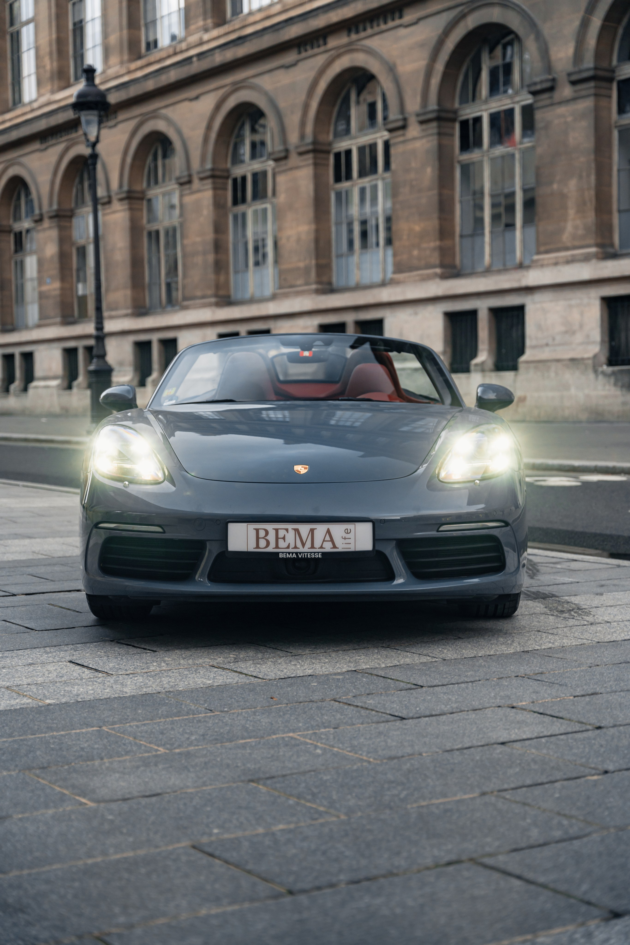 Porsche 718 Boxster. Photographe de voitures à Paris — Vitalii Motruk