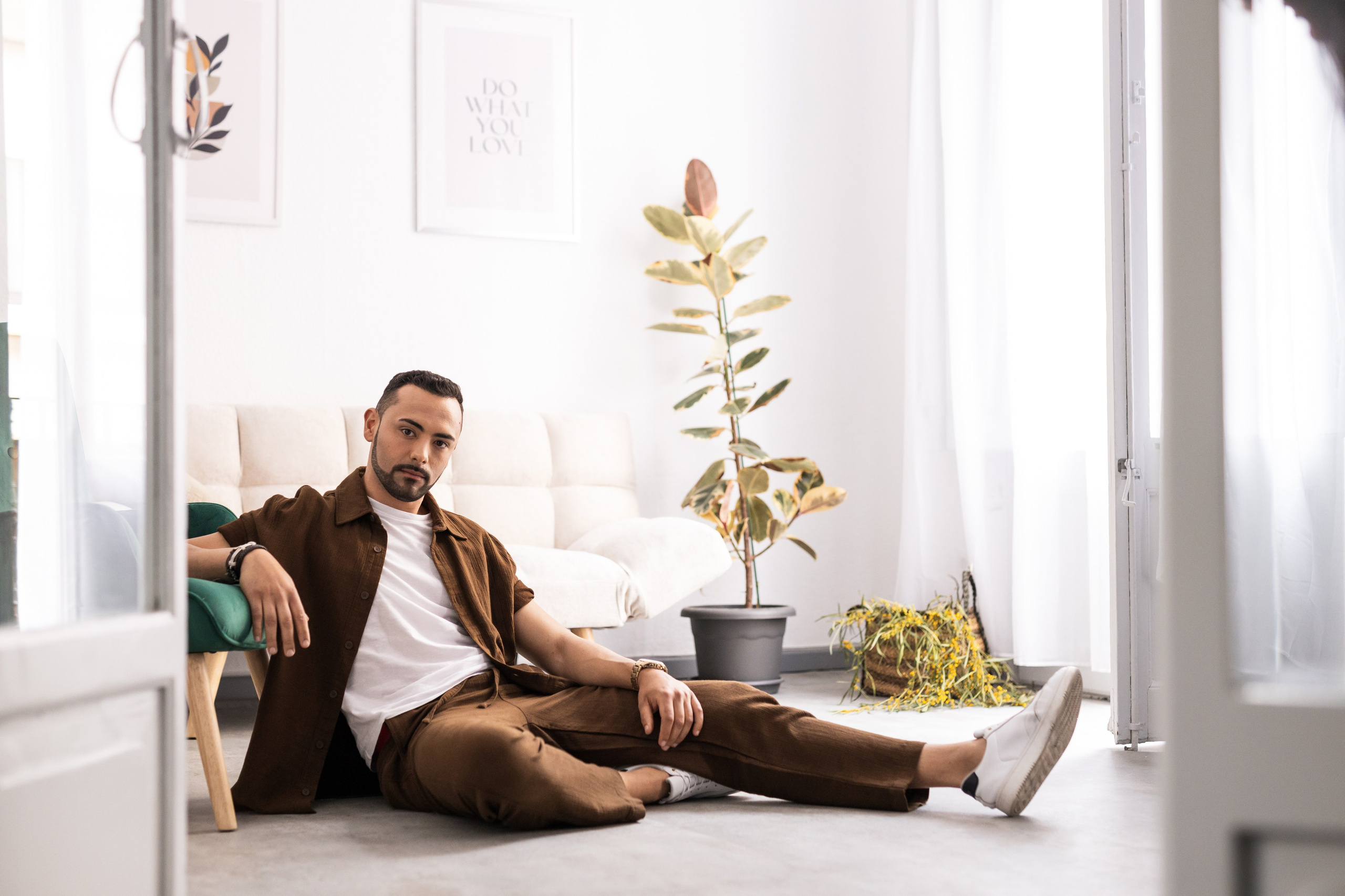 JAVIER. Fotograf w Barcelonie Hiszpanii Maslik Yulia