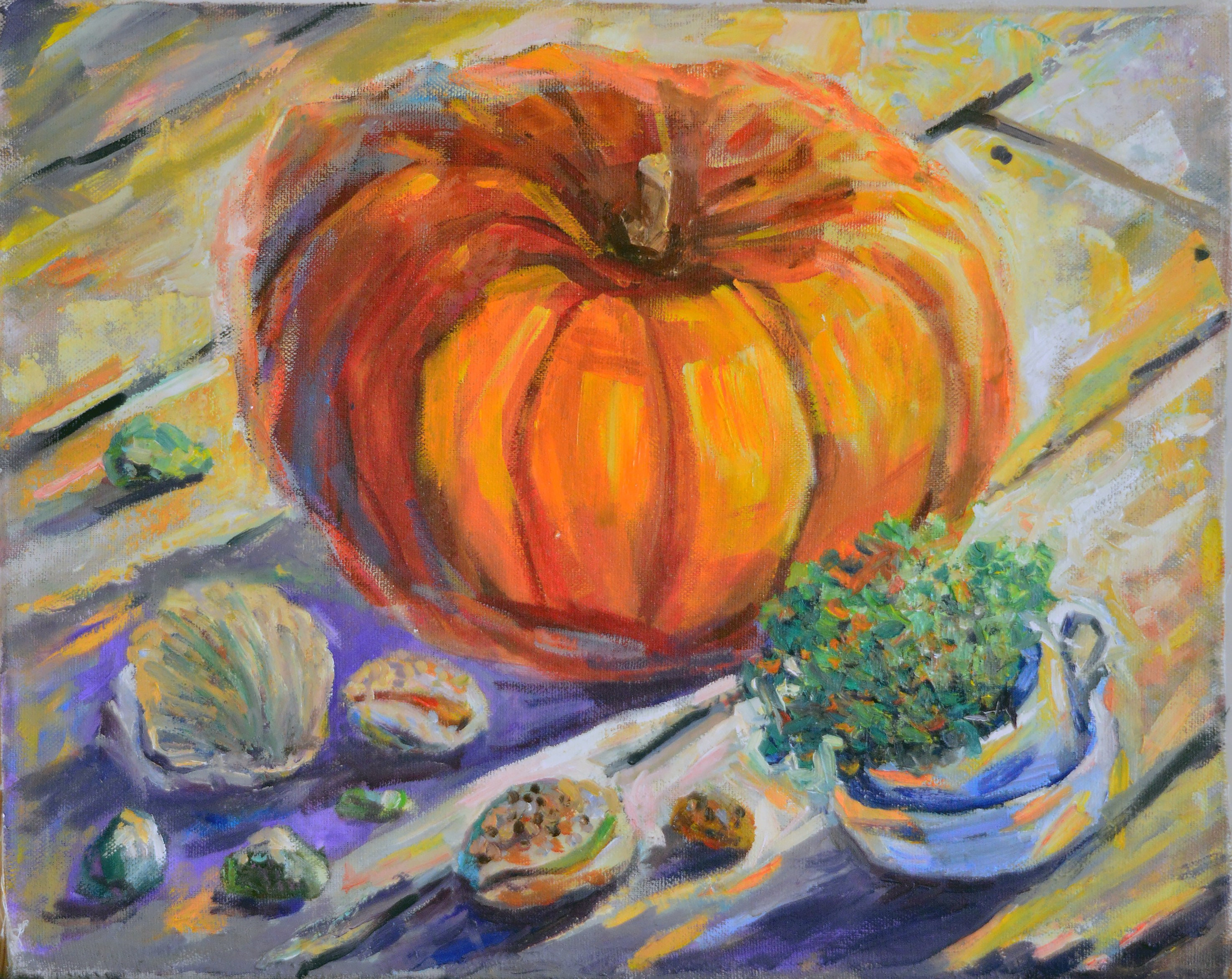 «Pumpkin». Художник живописец Савелова Ольга