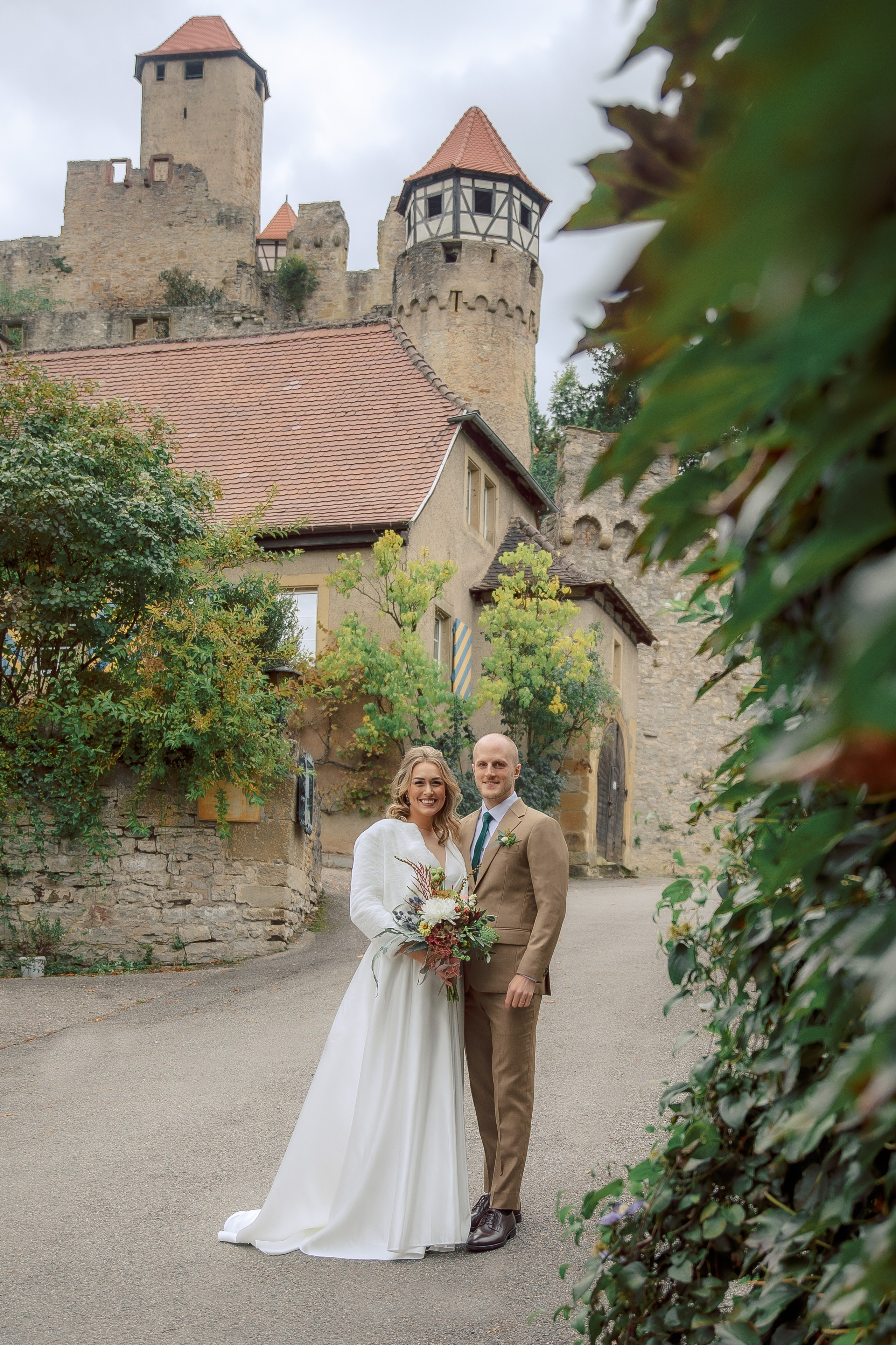 Hochzeit in Burg Hornberg. Fotograf für Hochzeits- und Familienfotos in Buchen (Odenwald) Mosbach
