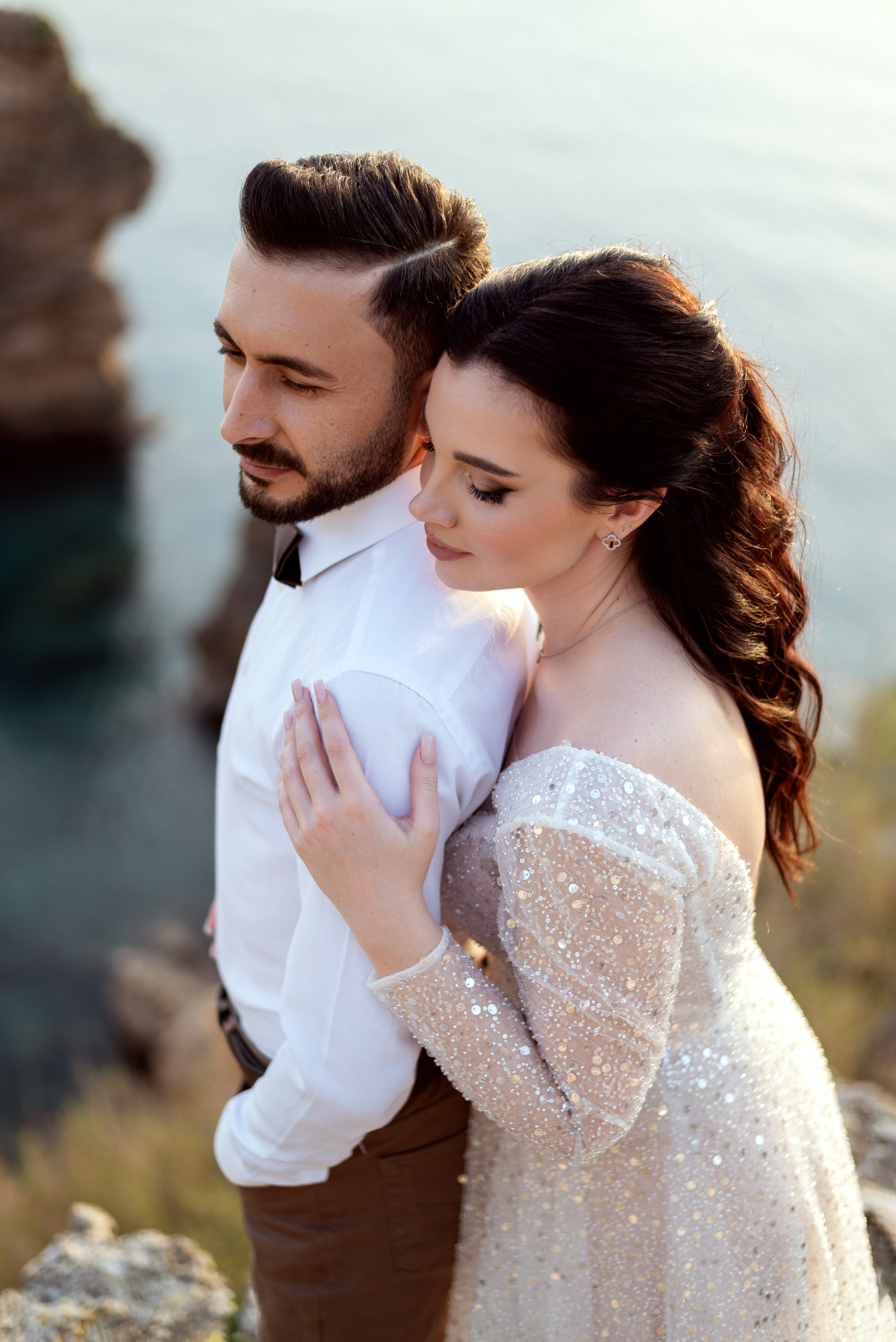 Скалы на море с шикарным видом. Фотограф Анталия, Кемер, Белек, Сиде Дарья Кая