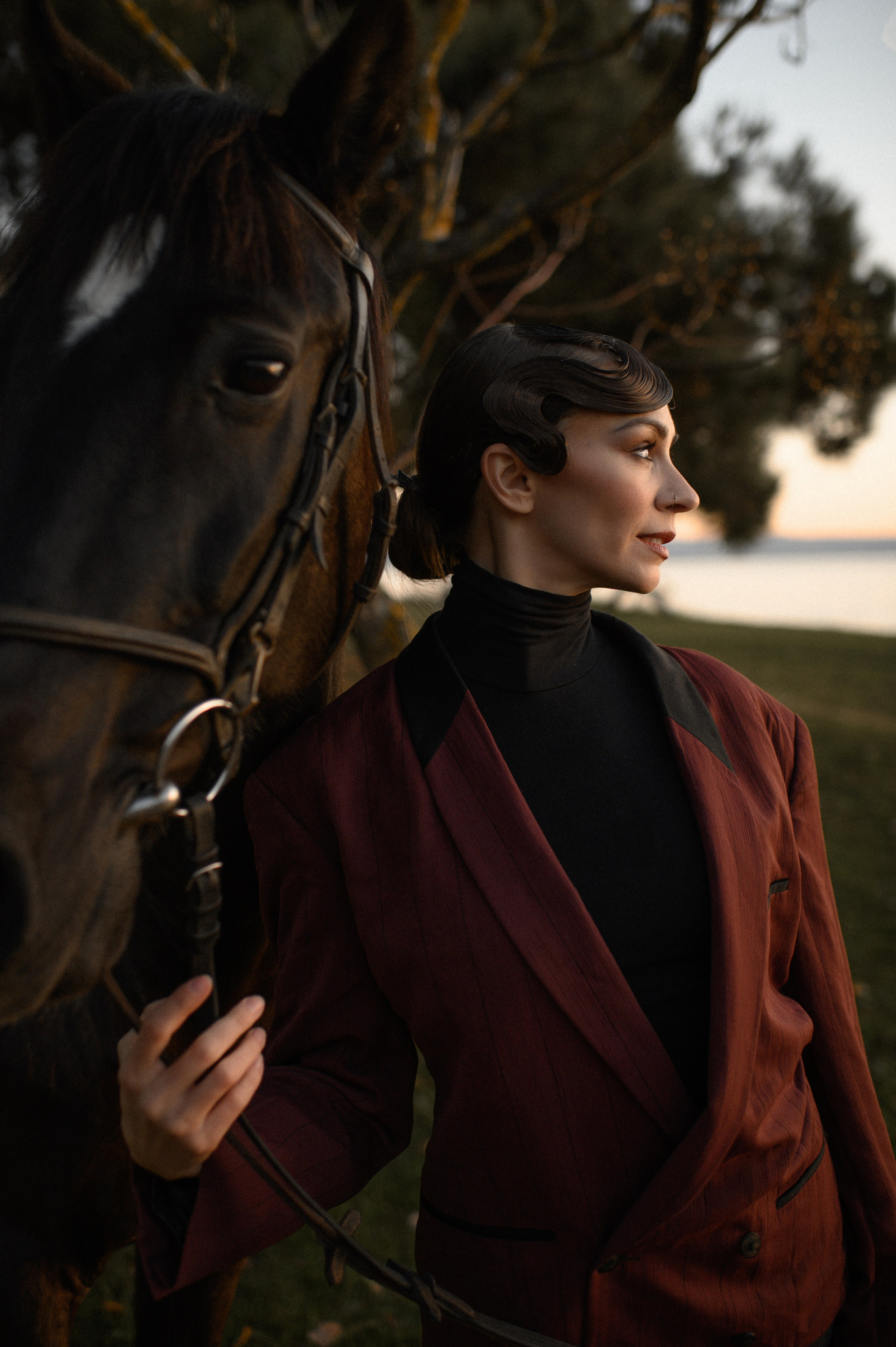 Sofia evening horse ride. Family, children, portrait, and event photography in Thessaloniki