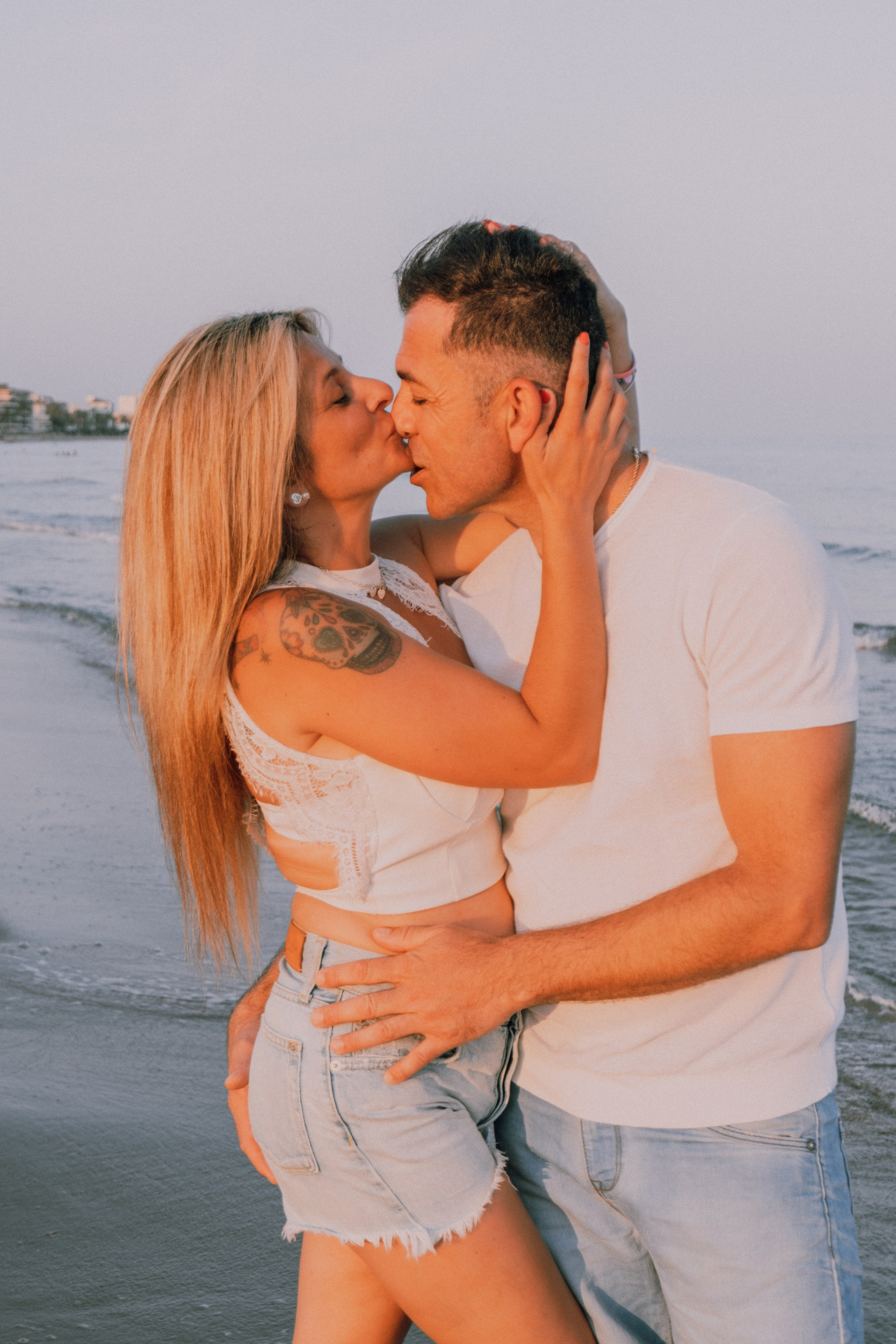 Sesión familiar en la playa. Fotografía profesional en Calafell - Elena Medvedeva