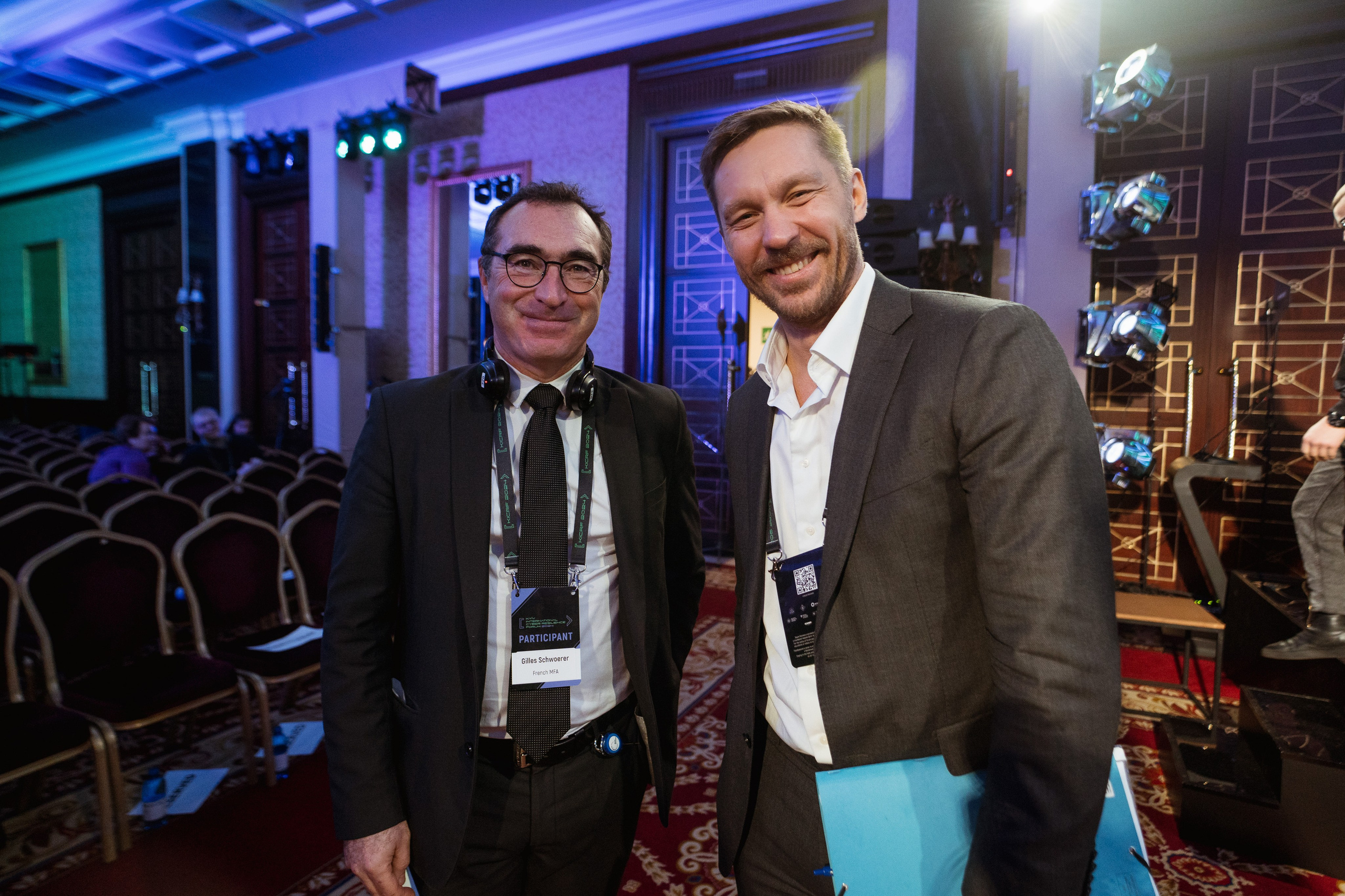 Cyber Resilience Forum. Kostiantyn Holinchenko. Reportage and portrait photographer