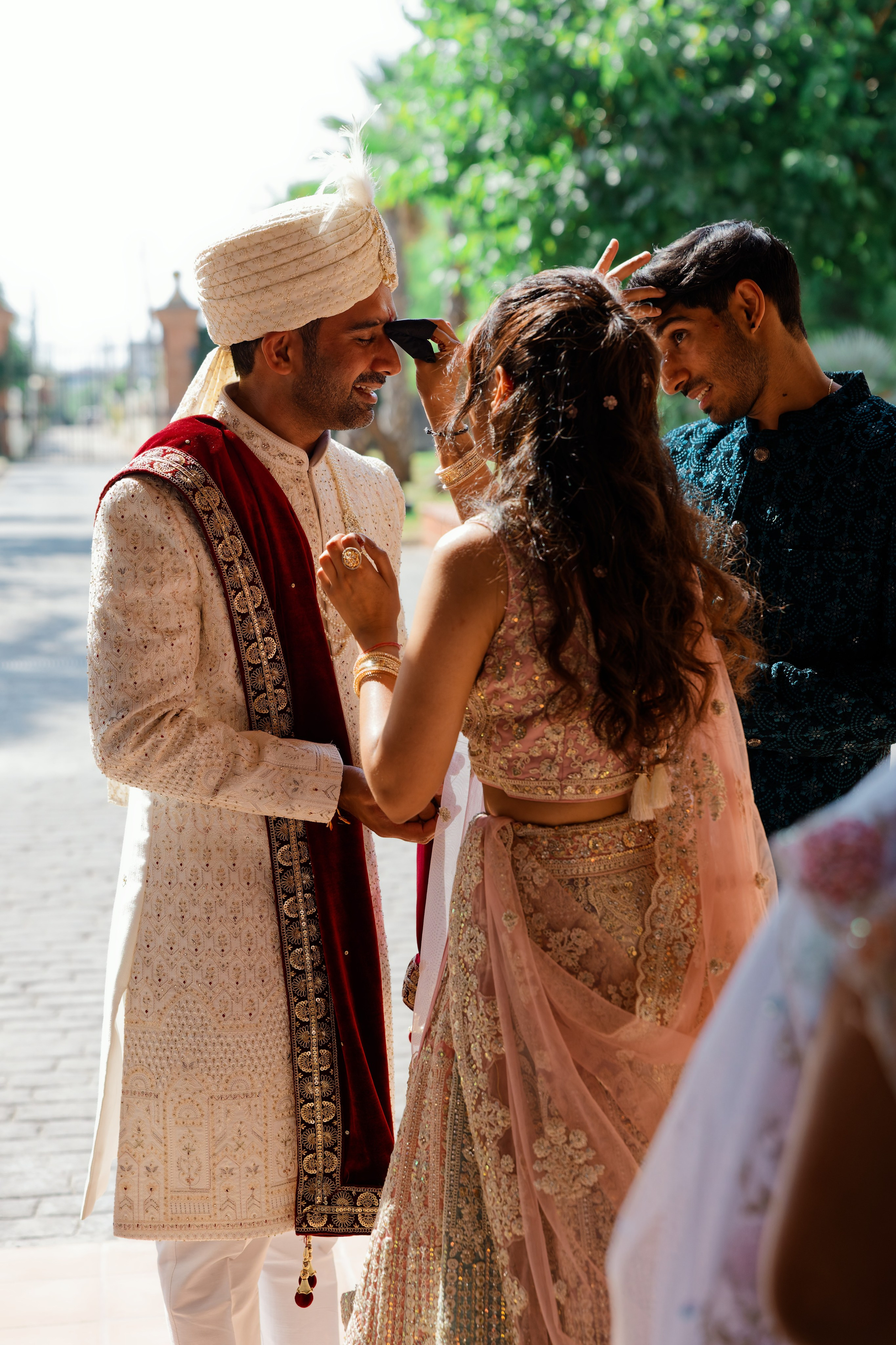 Indian wedding at Gran Villa Rosa, Barcelona