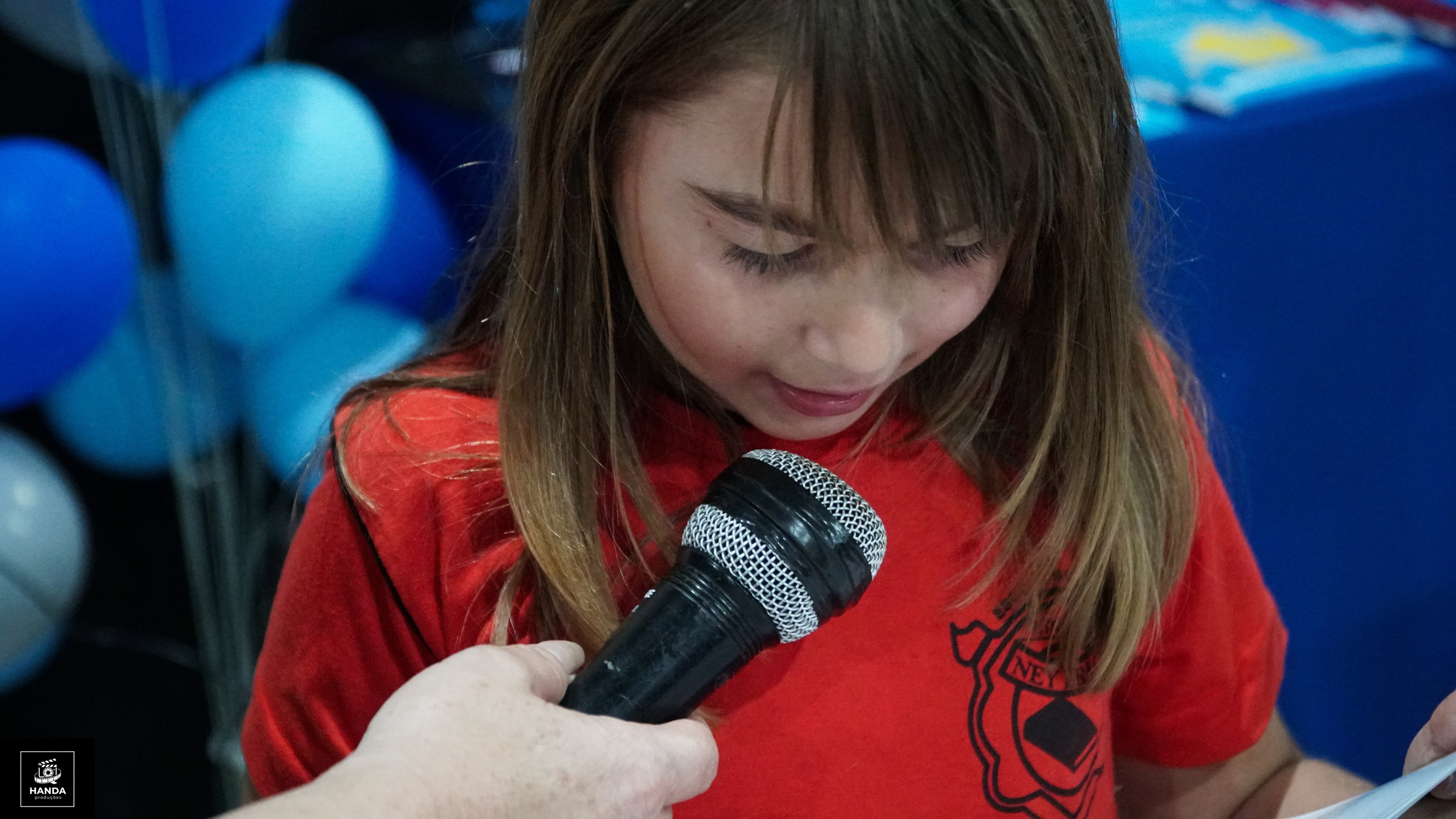 Noite autógrafos colégio Aurélio Buarque de Holanda. Handa Produções
