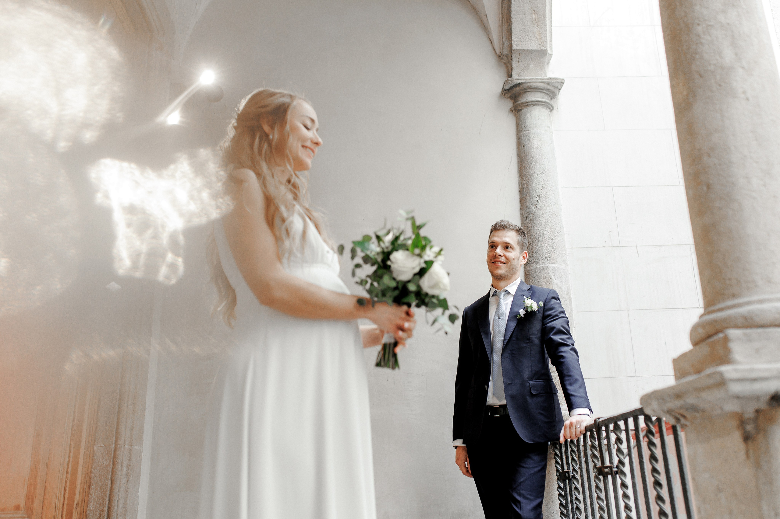 Katy & Tomm, City Wedding. Wedding Photographer in Barcelona Lana Alekhina