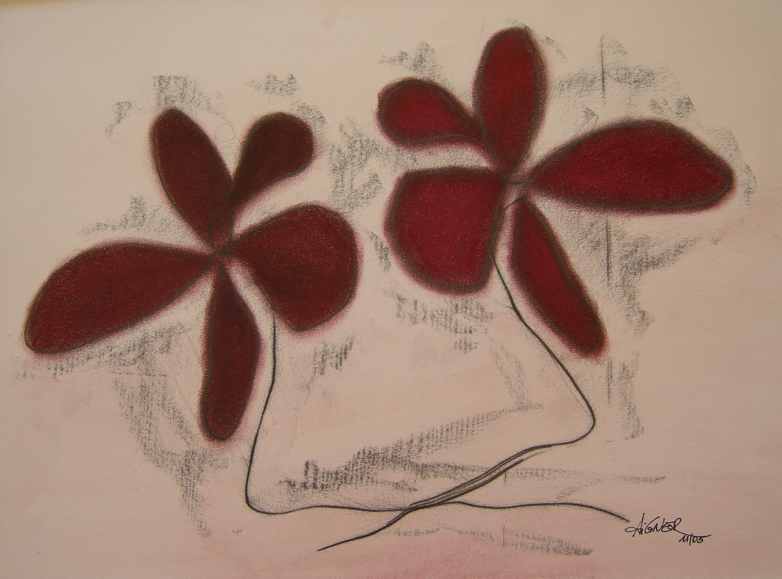 Blumiges. Regina Aigner Künstlerin Wien