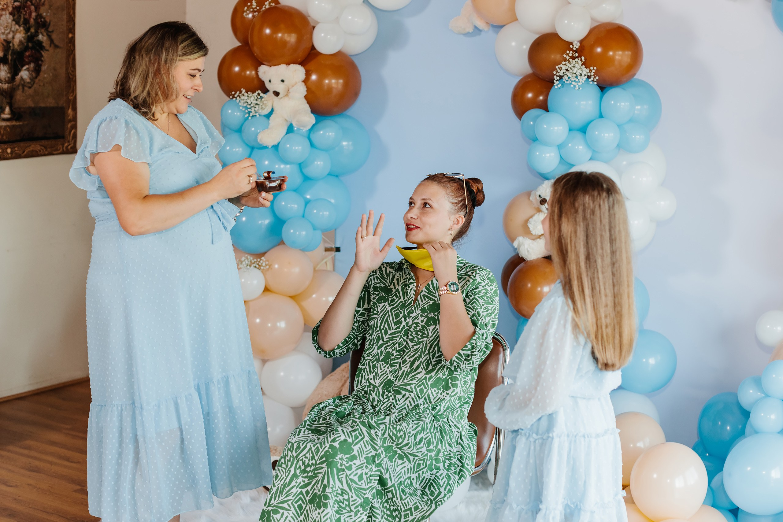 10.01.2022 Baby shower. Wedding family event photographer in Chicago Nick Yushevich