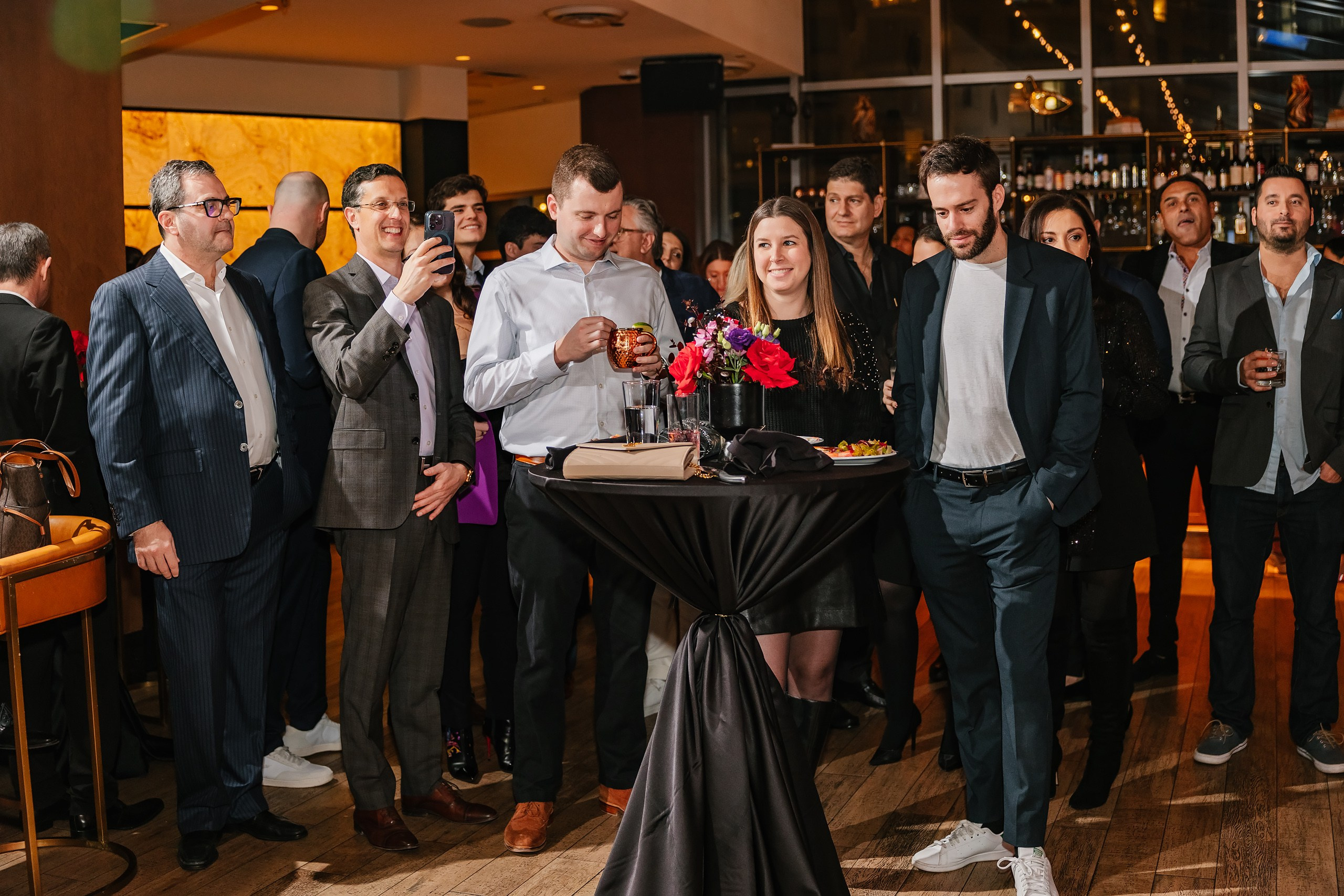 02.18.2024 Engagement Party. Wedding family event photographer in Chicago Nick Yushevich