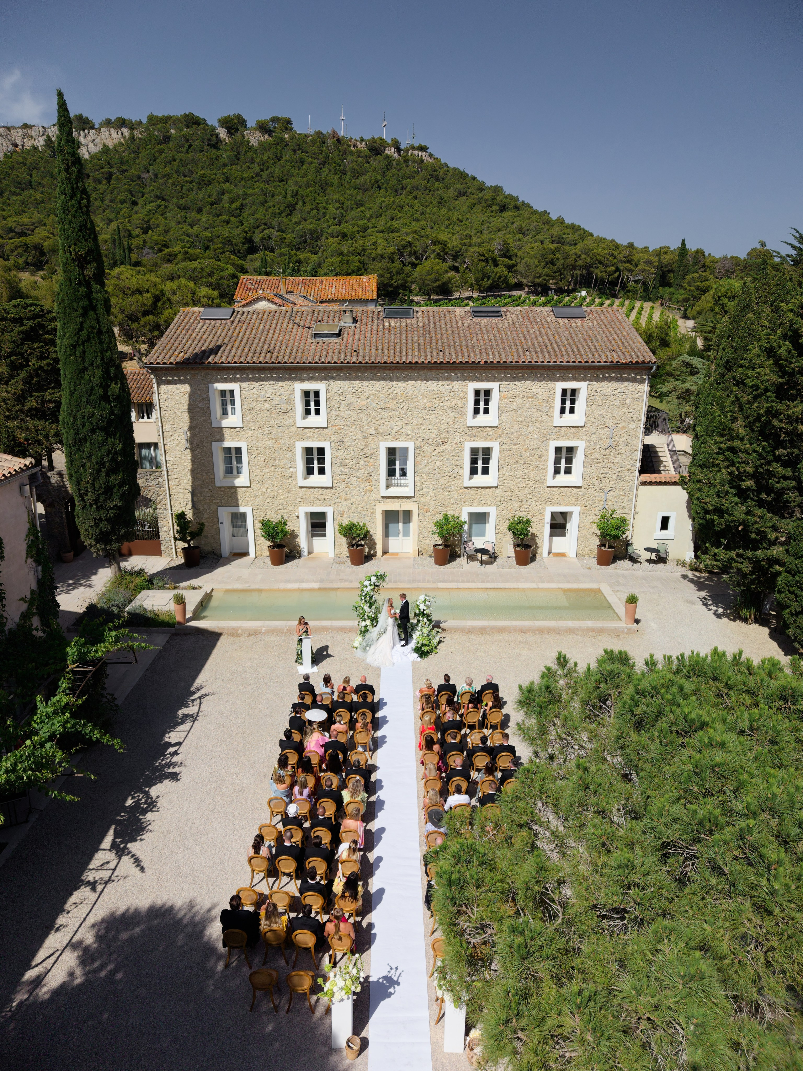 Wedding at Château L’Hospitalet in Narbonne, France. Destination Wedding Photographer — Nikita Burtsev