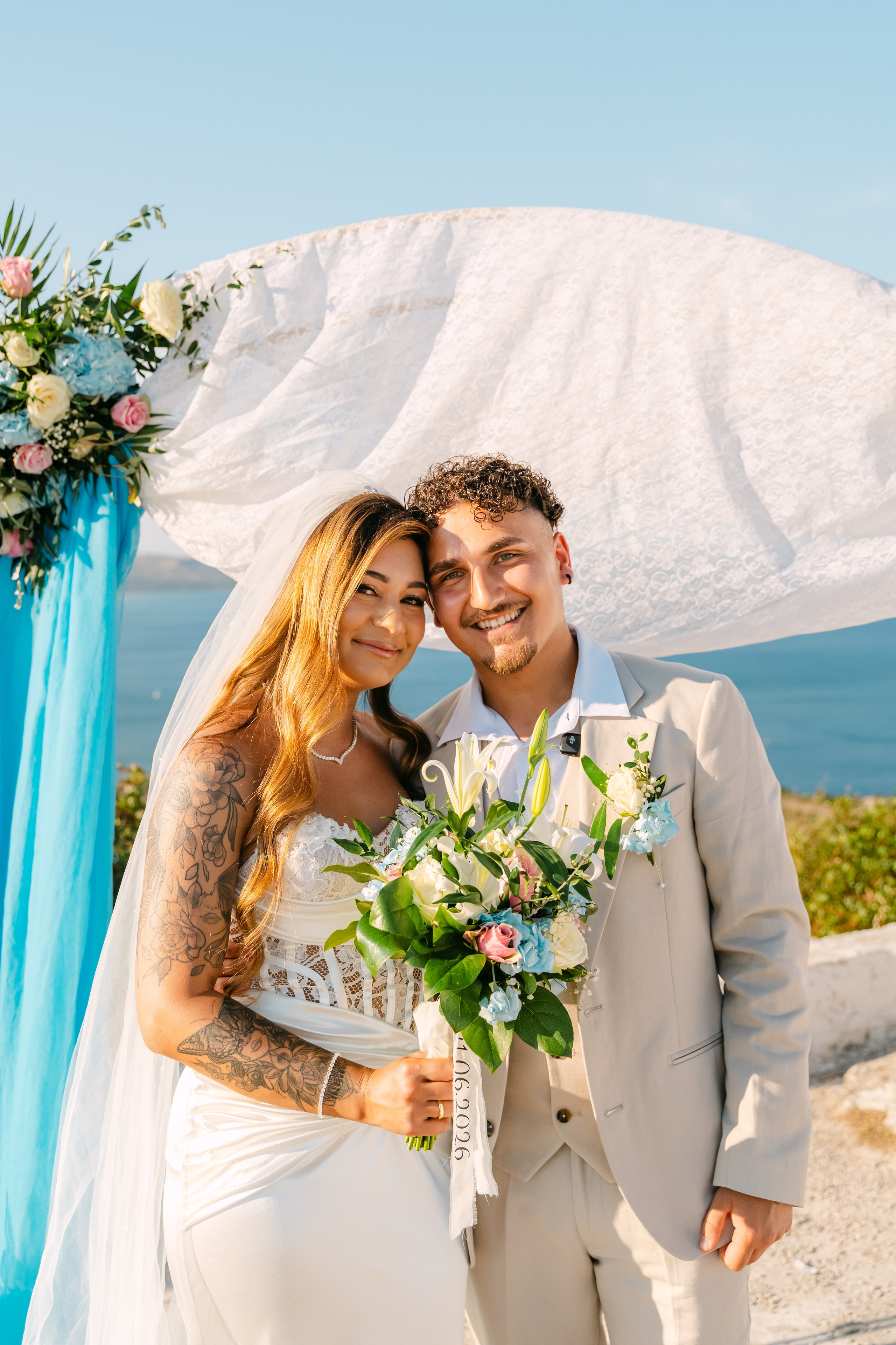 Saklina und Diego 11. 6. 26. Heiraten auf Rhodos | Deutschsprachige Hochzeitsplanerin Griechenland