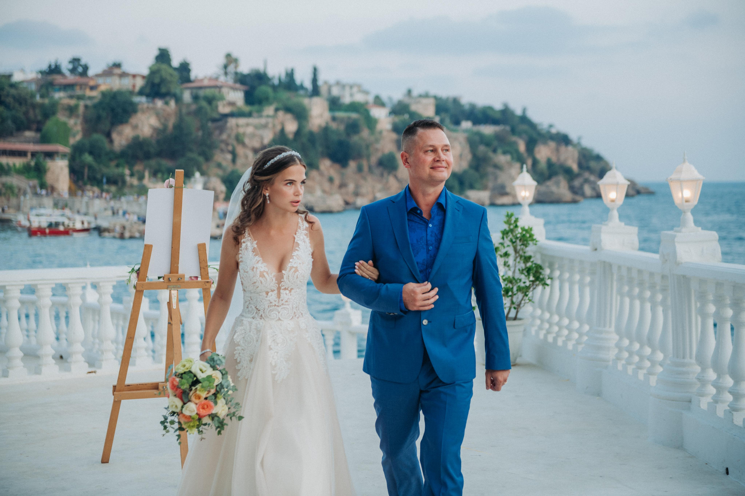 Официальная свадьба в Анталии. Ихсан и Катерина. Фотограф в Анталии (Турция) Ева Сэрт