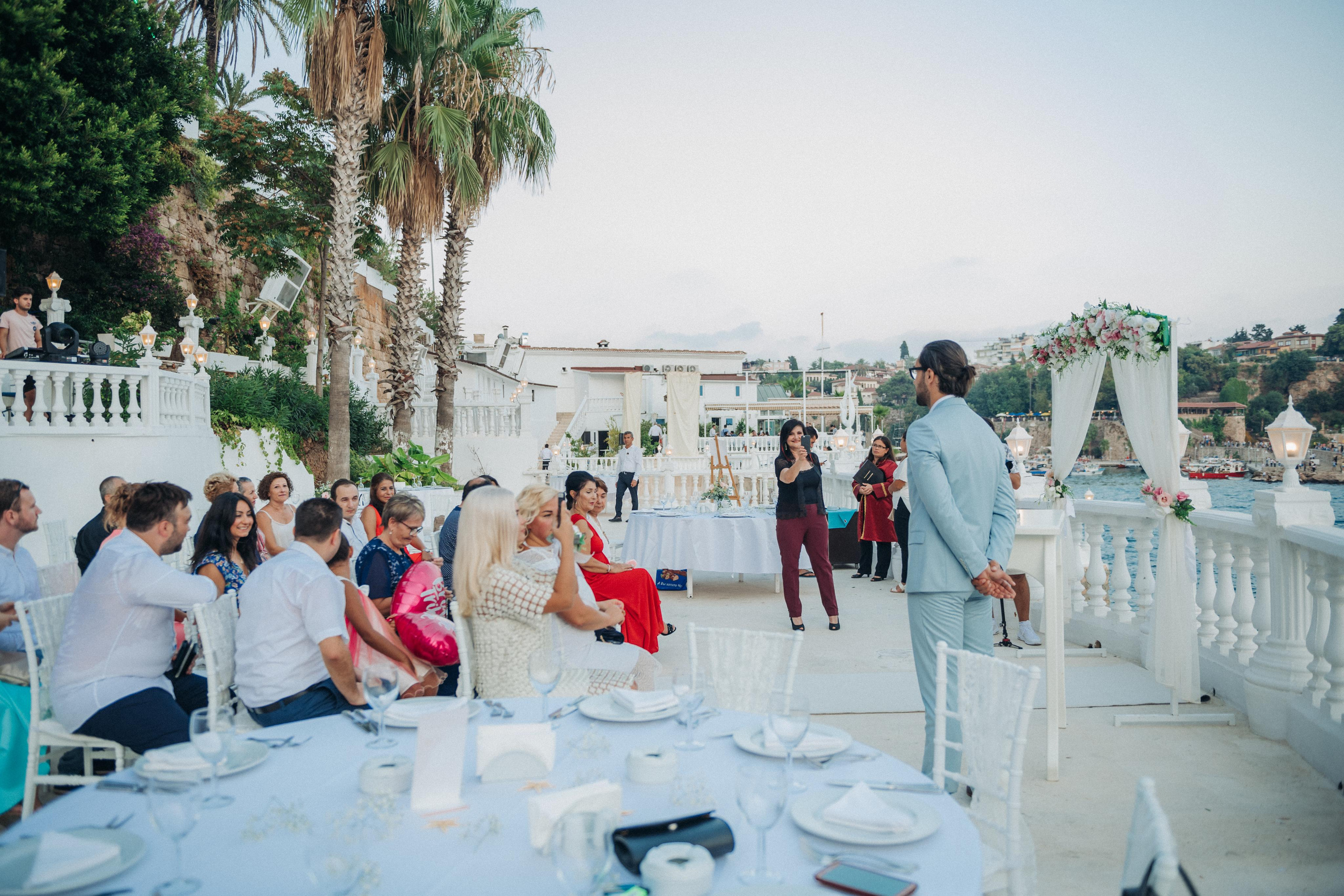 Официальная свадьба в Анталии. Ихсан и Катерина. Фотограф в Анталии (Турция) Ева Сэрт