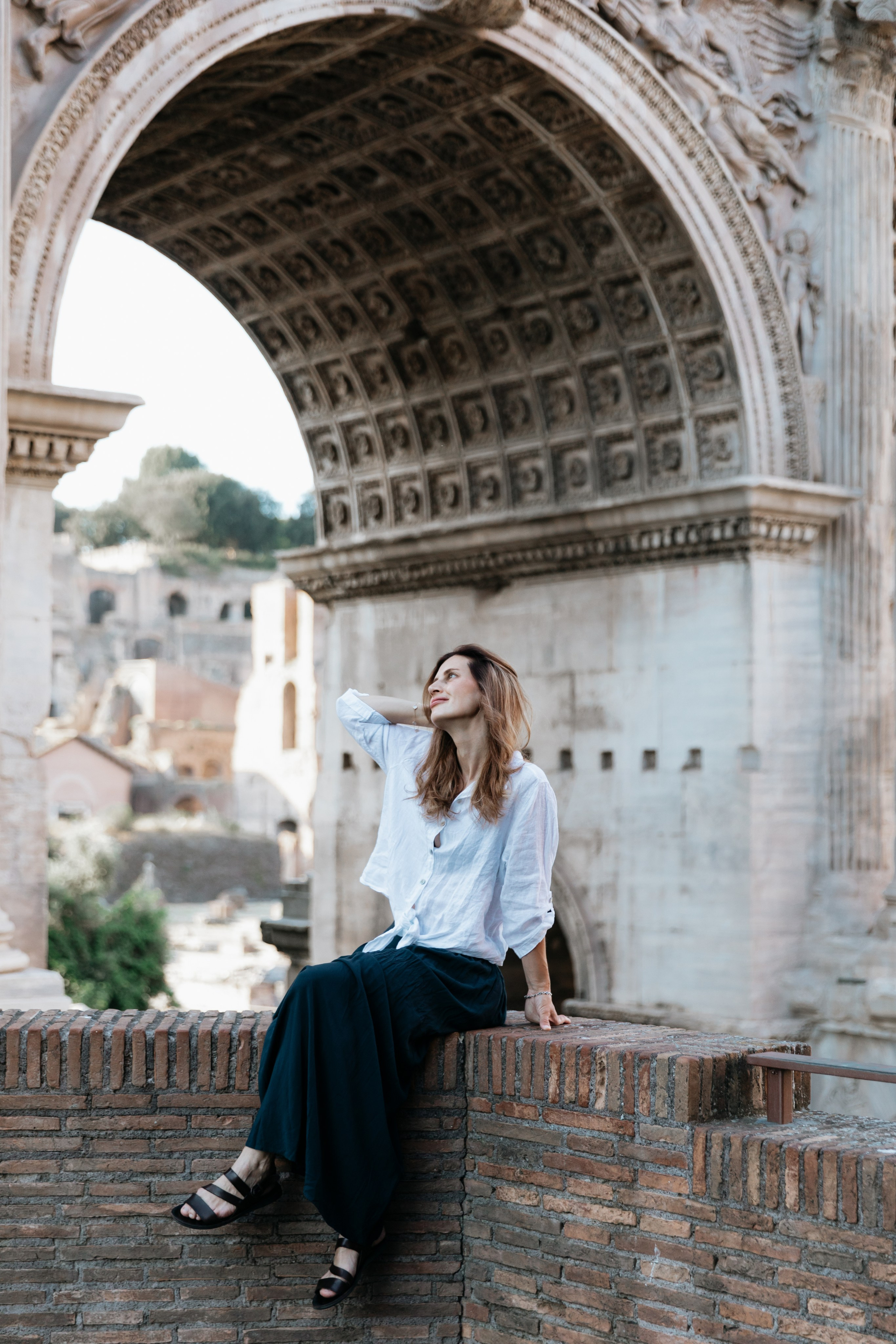 Individual photoshoot for Iulya. Photographer in Rome