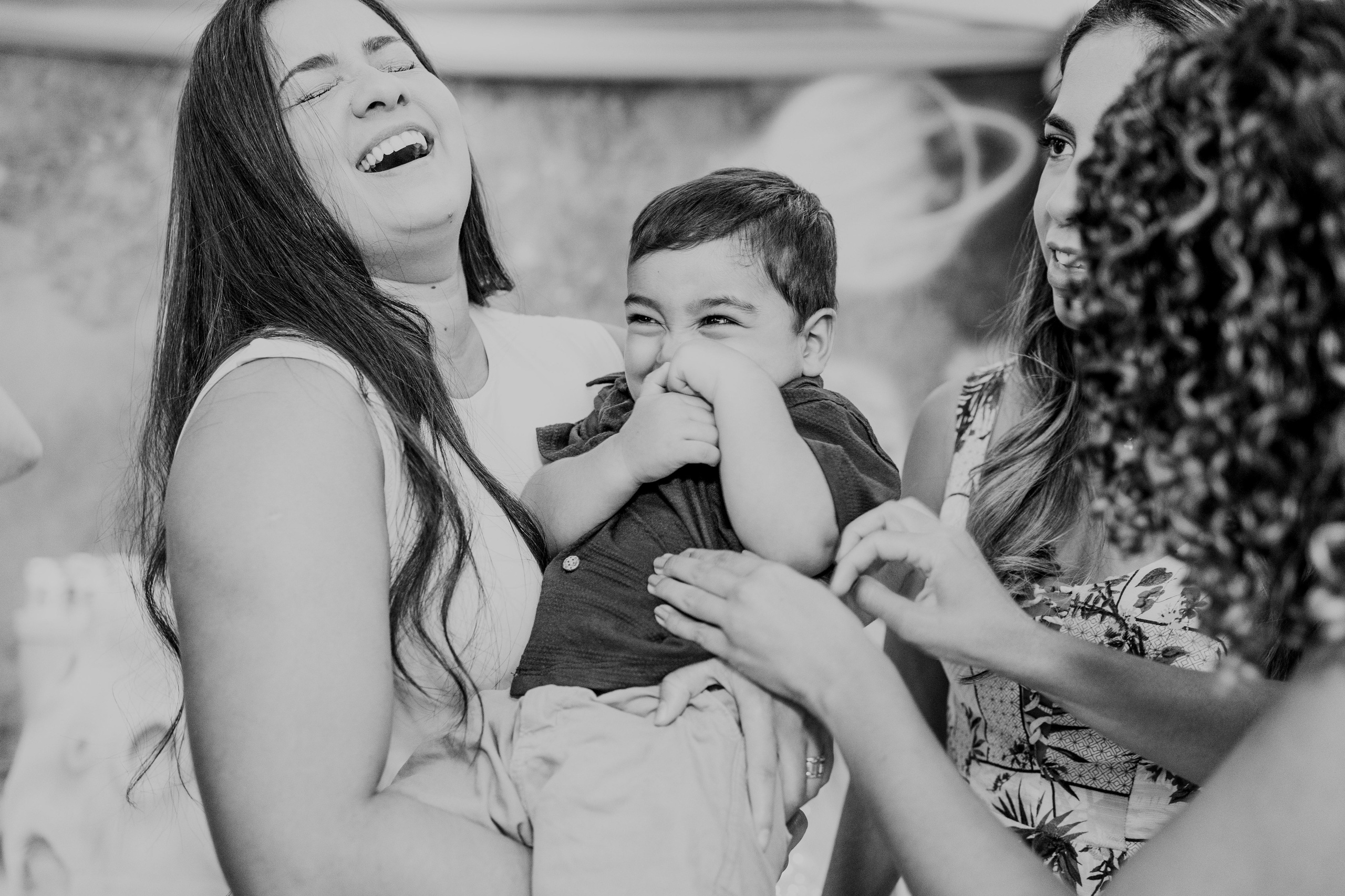 Registro espontâneo da infância na festa de 2 anos