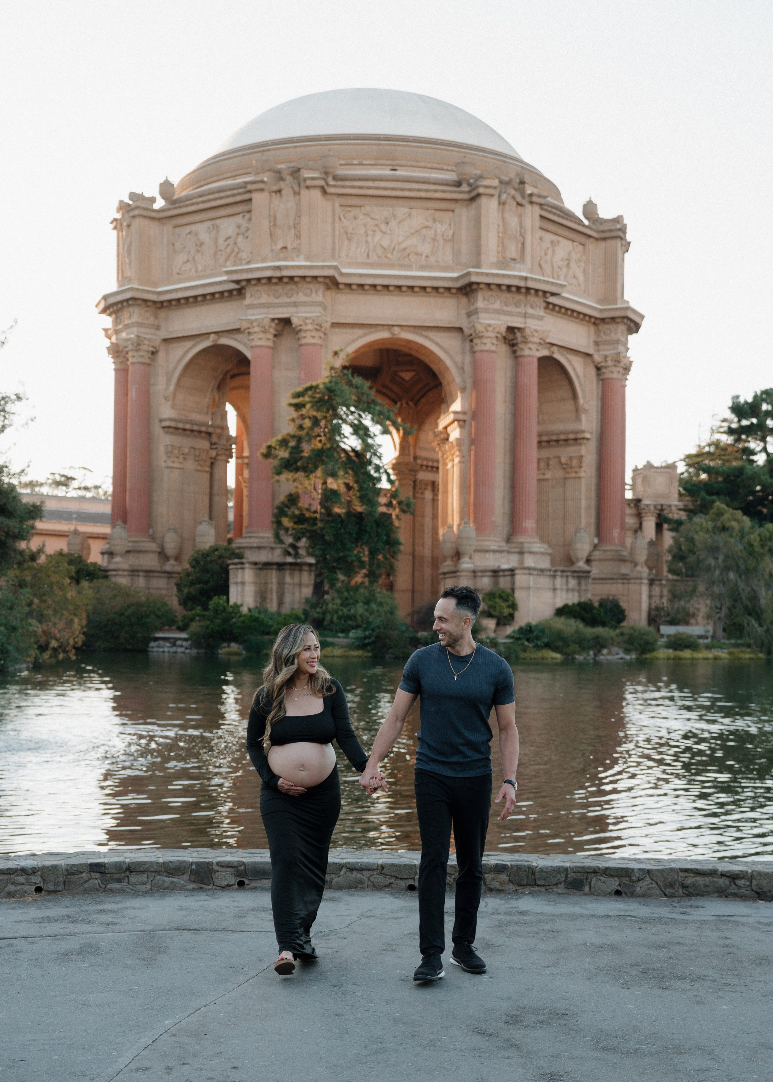 Palace of Fine Arts Maternity Session. Soulo Photography | San Francisco Bay Area Based Photographer