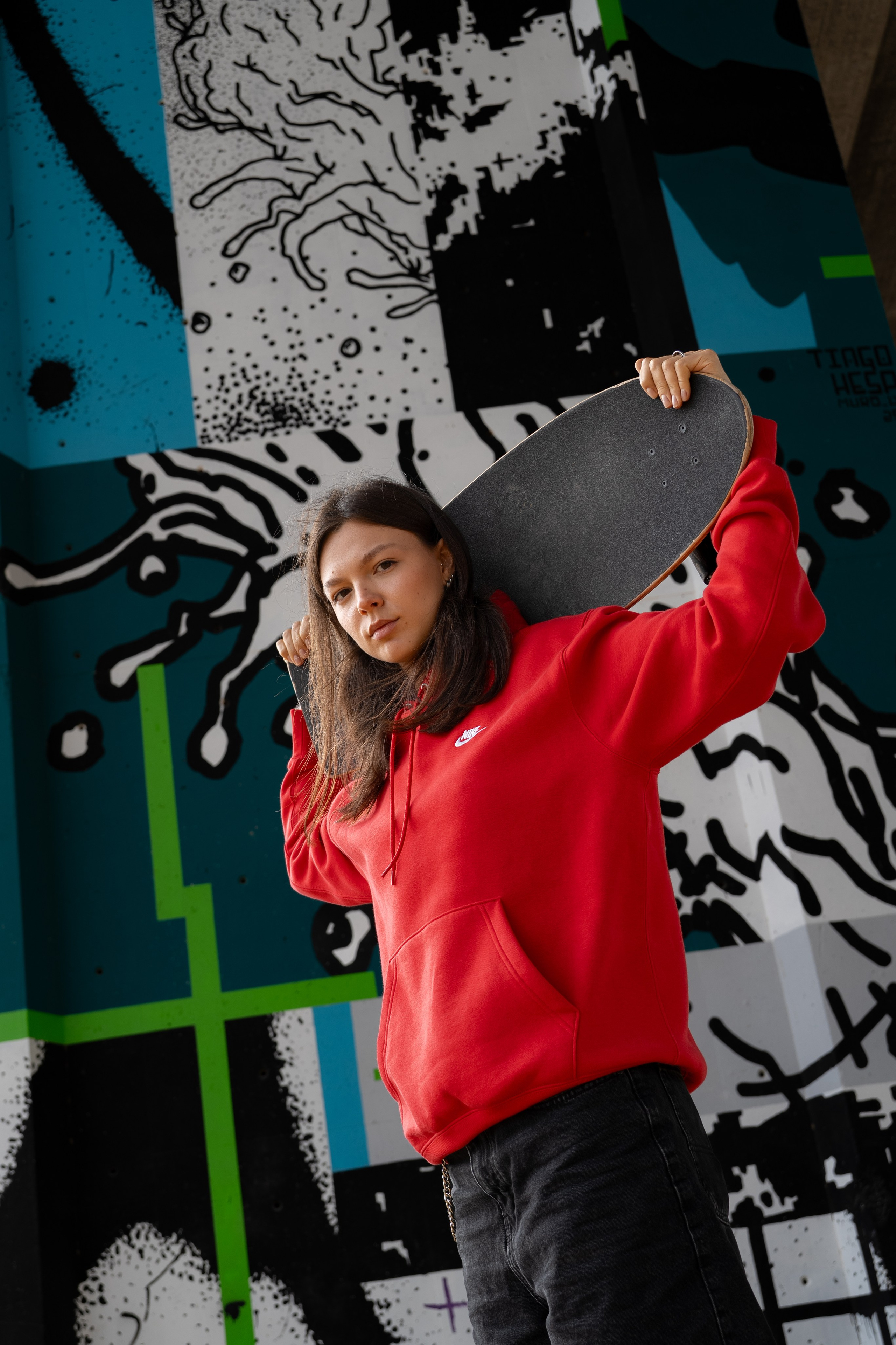 Olya’s skate photoshoot. Bogdan S | PHOTOGRAPHER BASED IN LISBON