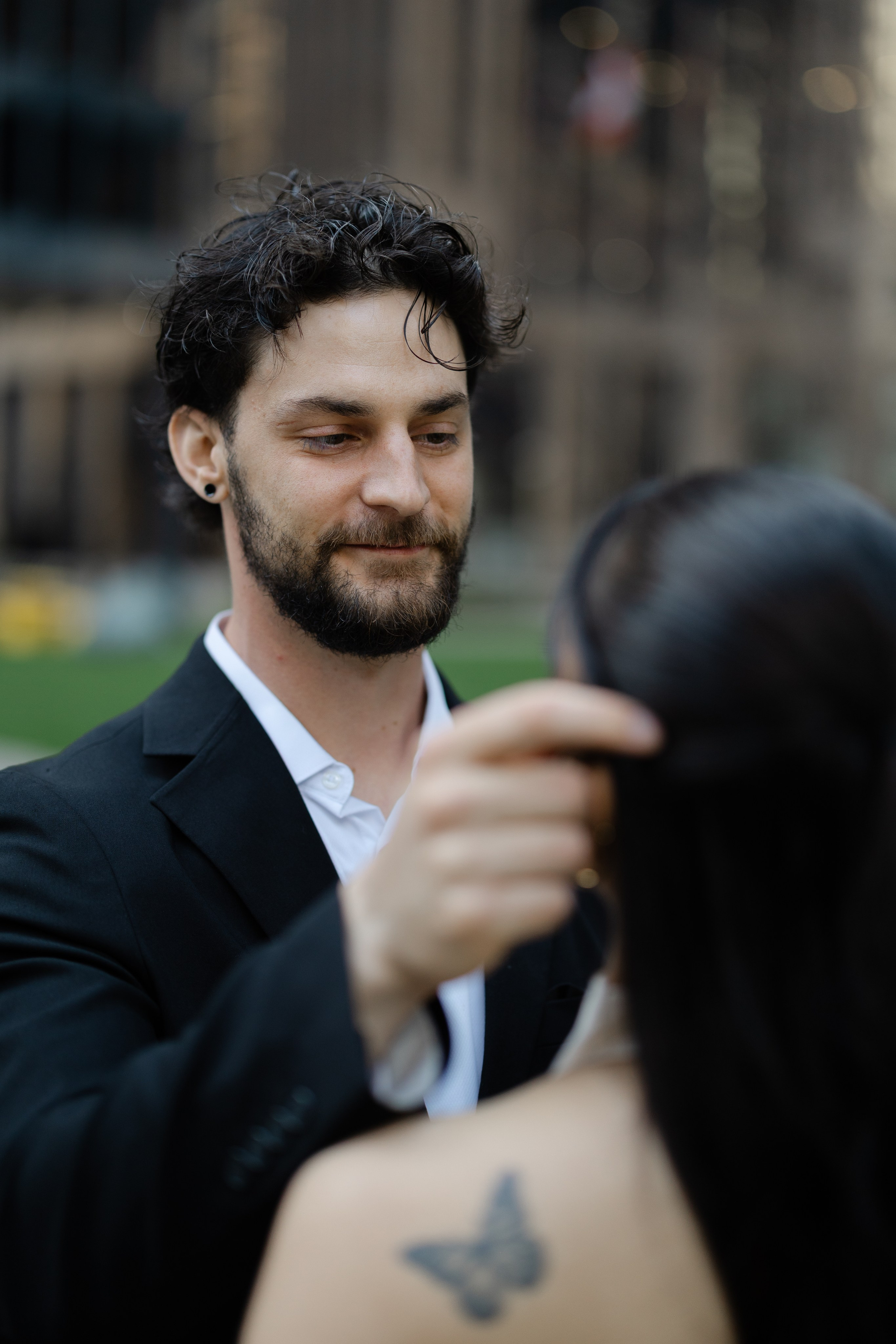 Engagement Session — Downtown Toronto. Anna Leb Photo