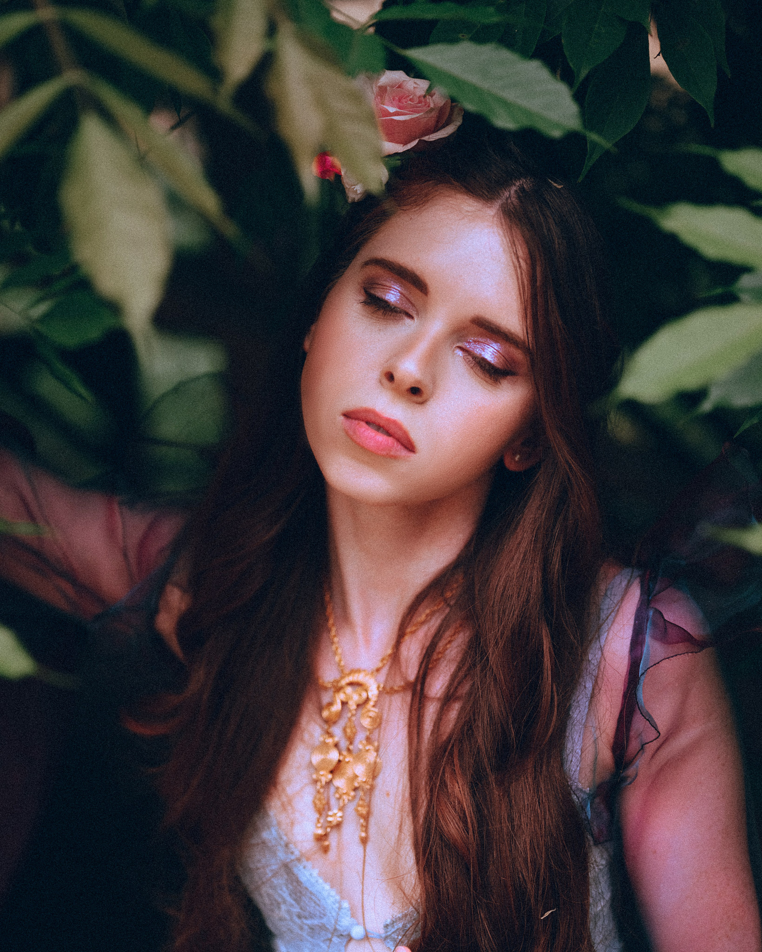 Fairy Photoshoot in a Lotus Pond. Moth & Moss Photography
