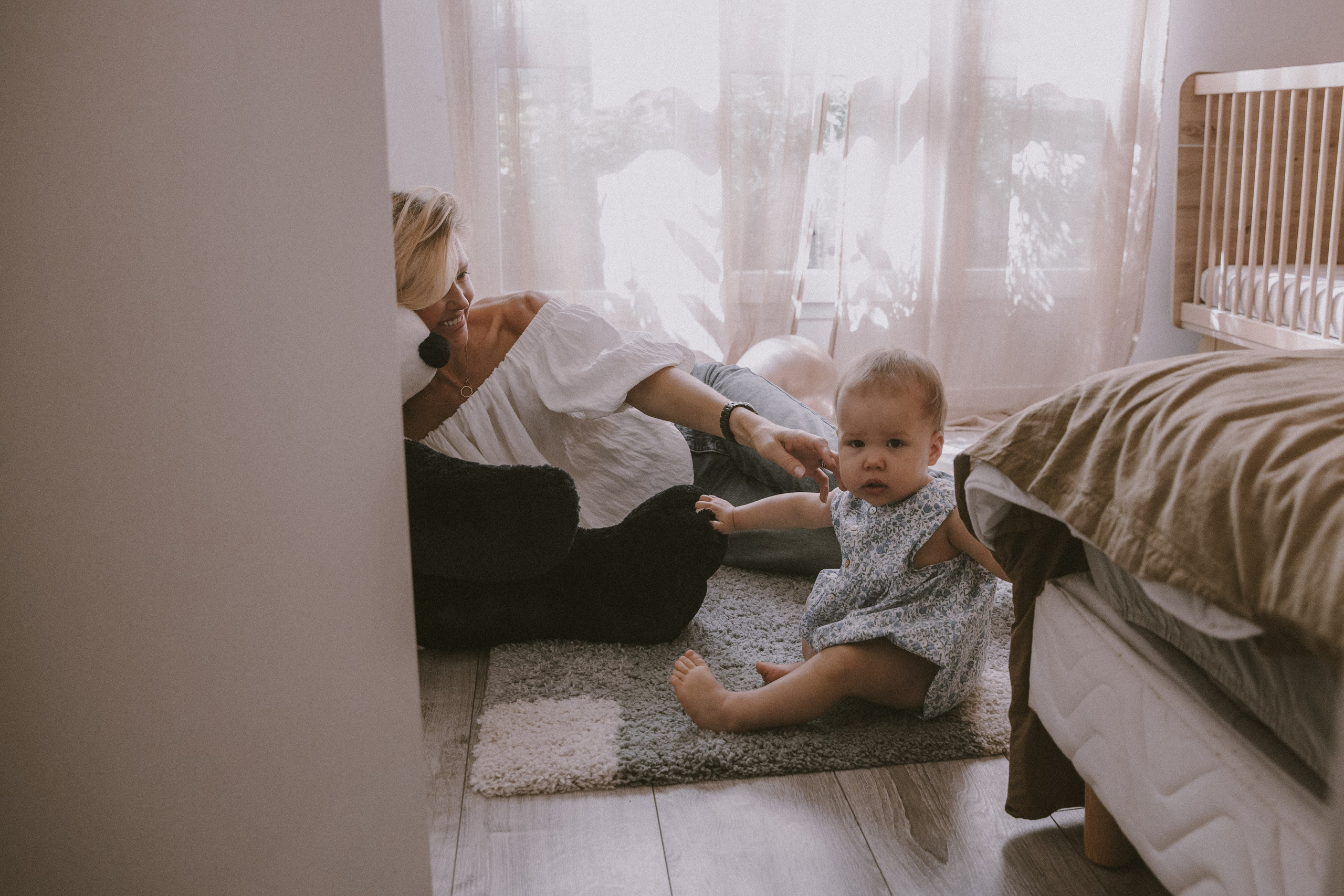 Family At Home Photoshoot in Paris | Natural Lifestyle Photography. Paris Wedding Photographer