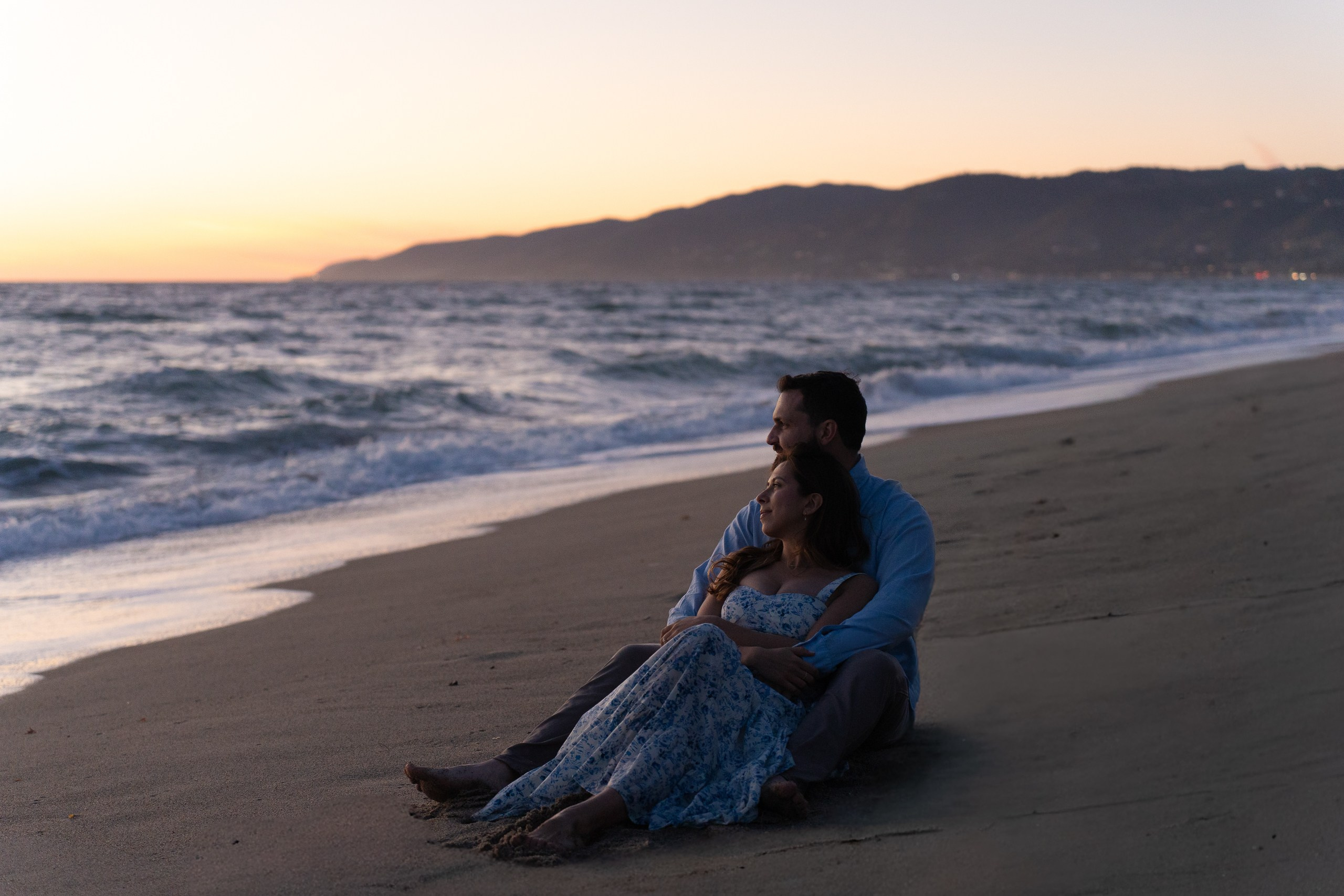 Point Dume Malibu Engagement Photography