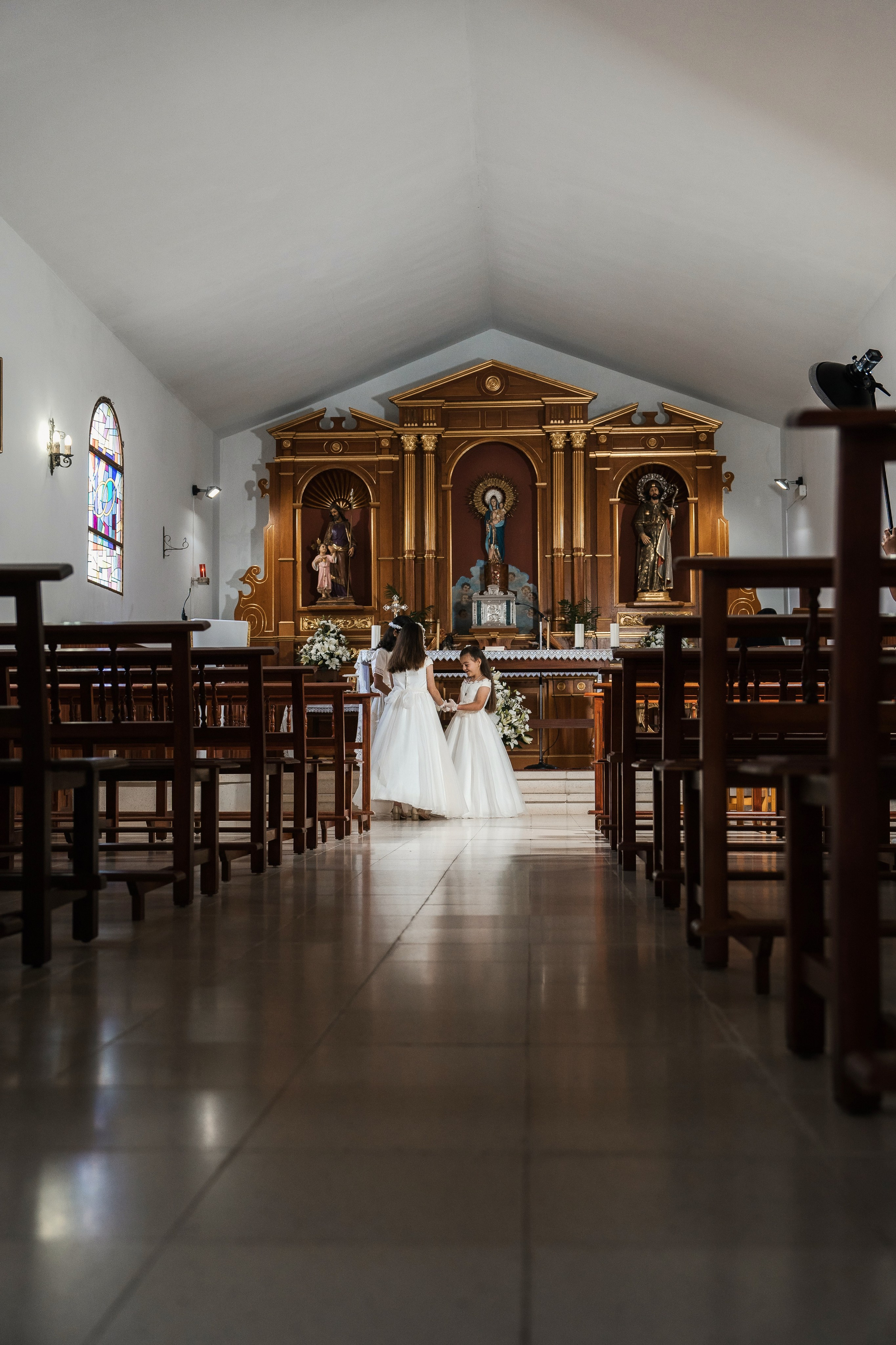 First communion. Professional photography in Tenerife Tania Bonnet