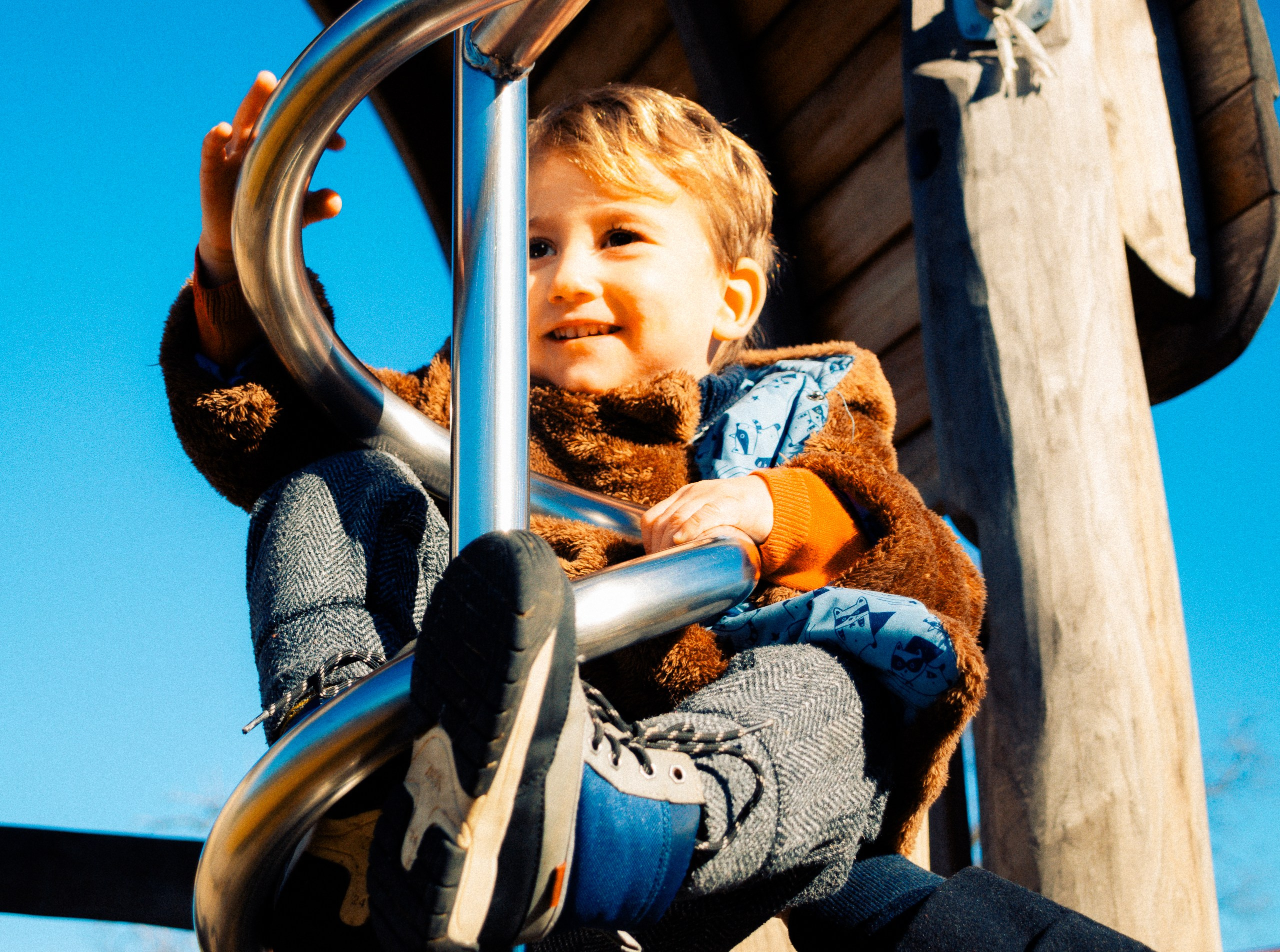 January in park. Анастасия Бучинская фотограф в Милане