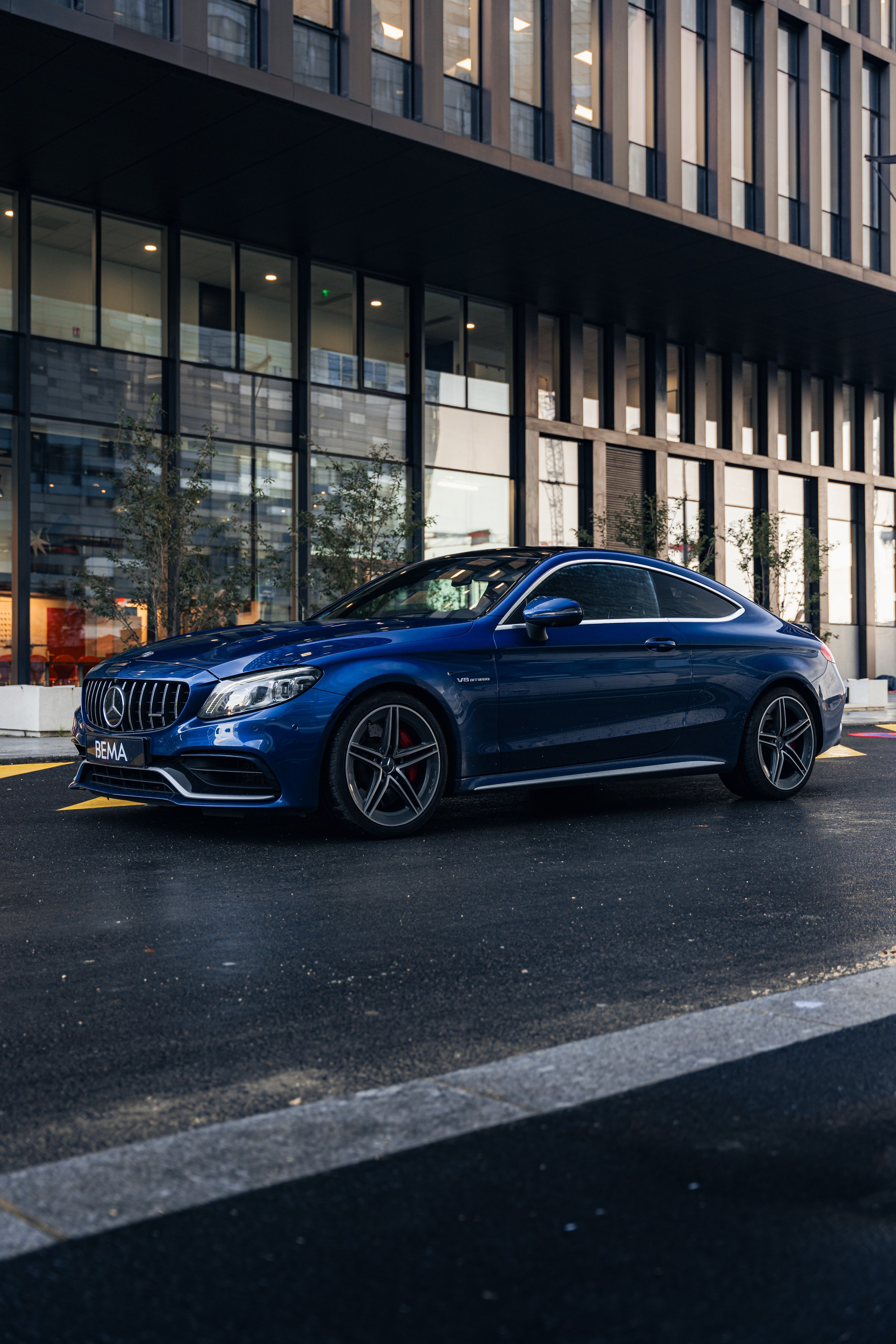Mercedes-Benz C63s AMG. Photographer in Paris — Vitalii Motruk