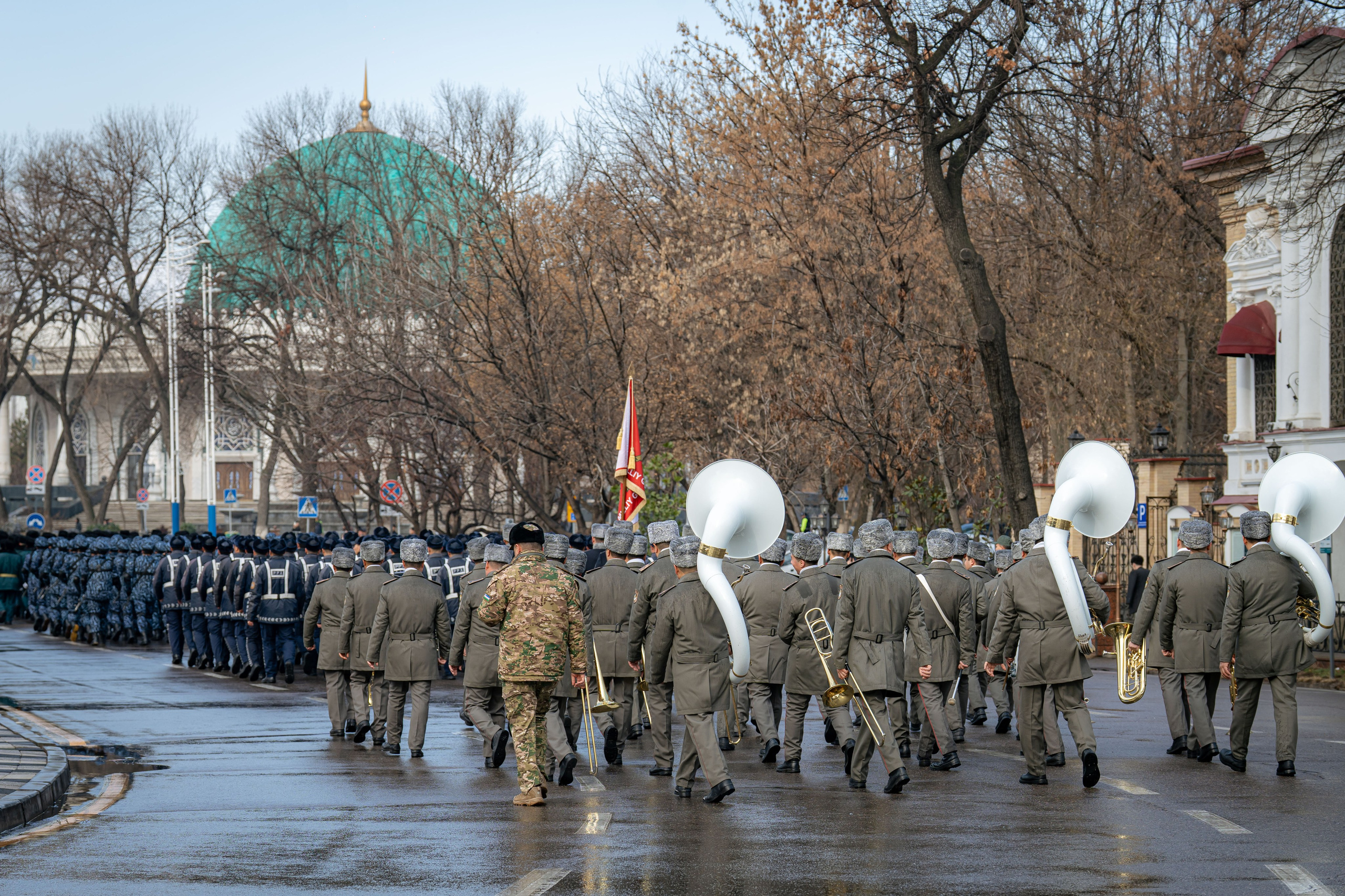 В Ташкенте прошел парад ко Дню защитников Родины. Георгий Намазов | Фотограф в Ташкенте