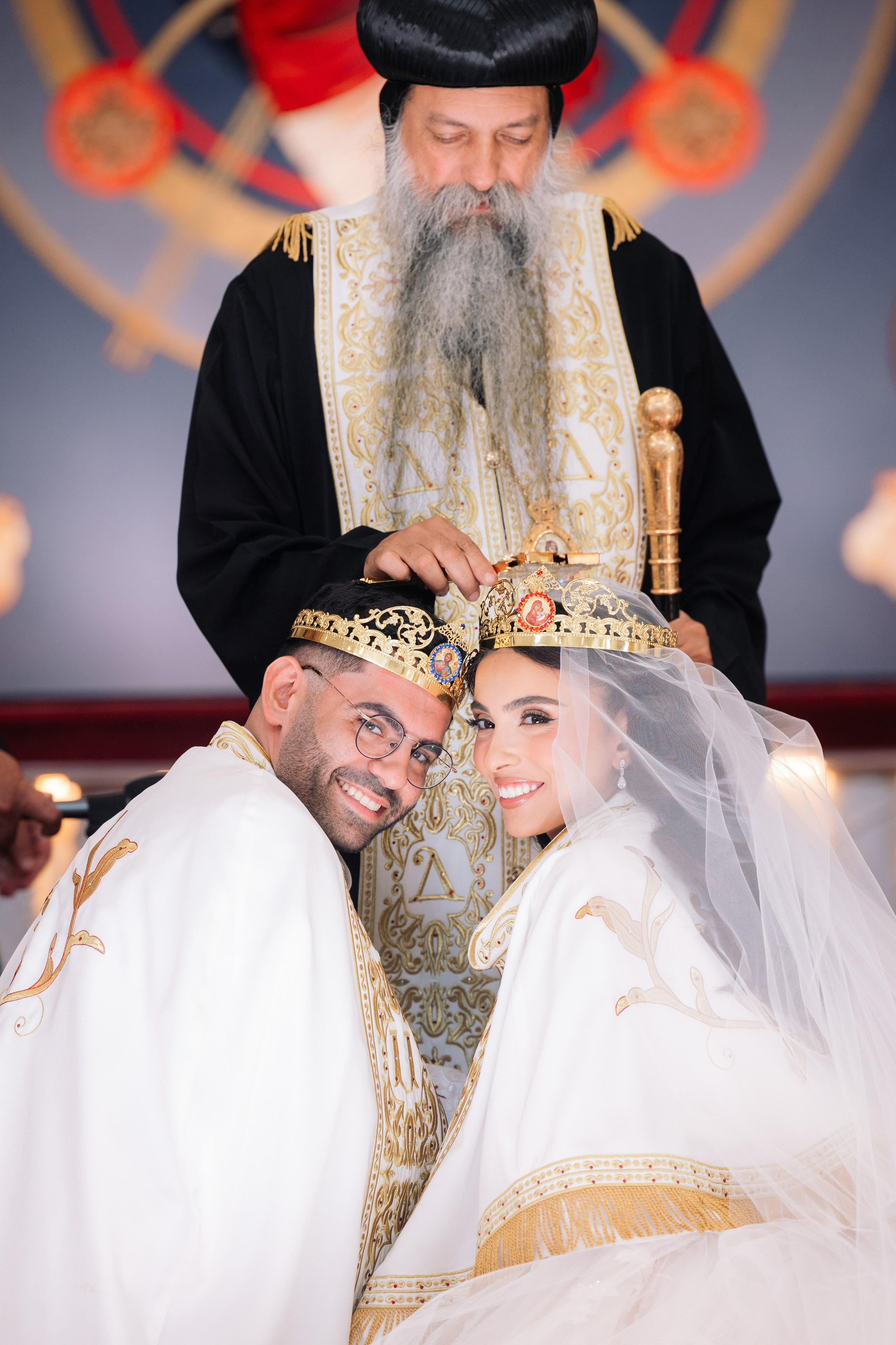 Kermina and Mark at The Palace at Somerset Park | Traditional Coptic Wedding in New Jersey