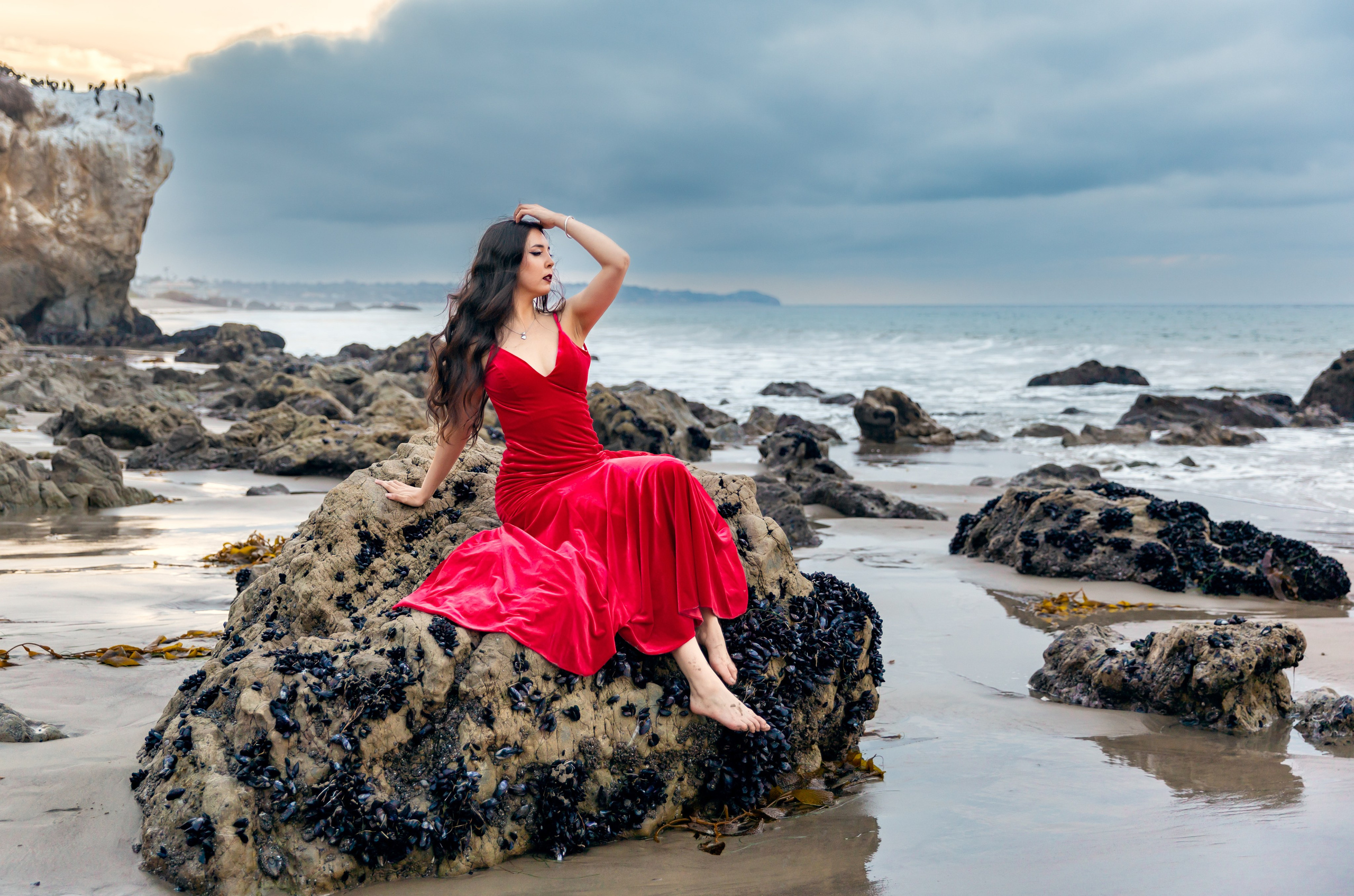El Matador Beach. Los Angeles portrait photographer Valeria Kasatkina