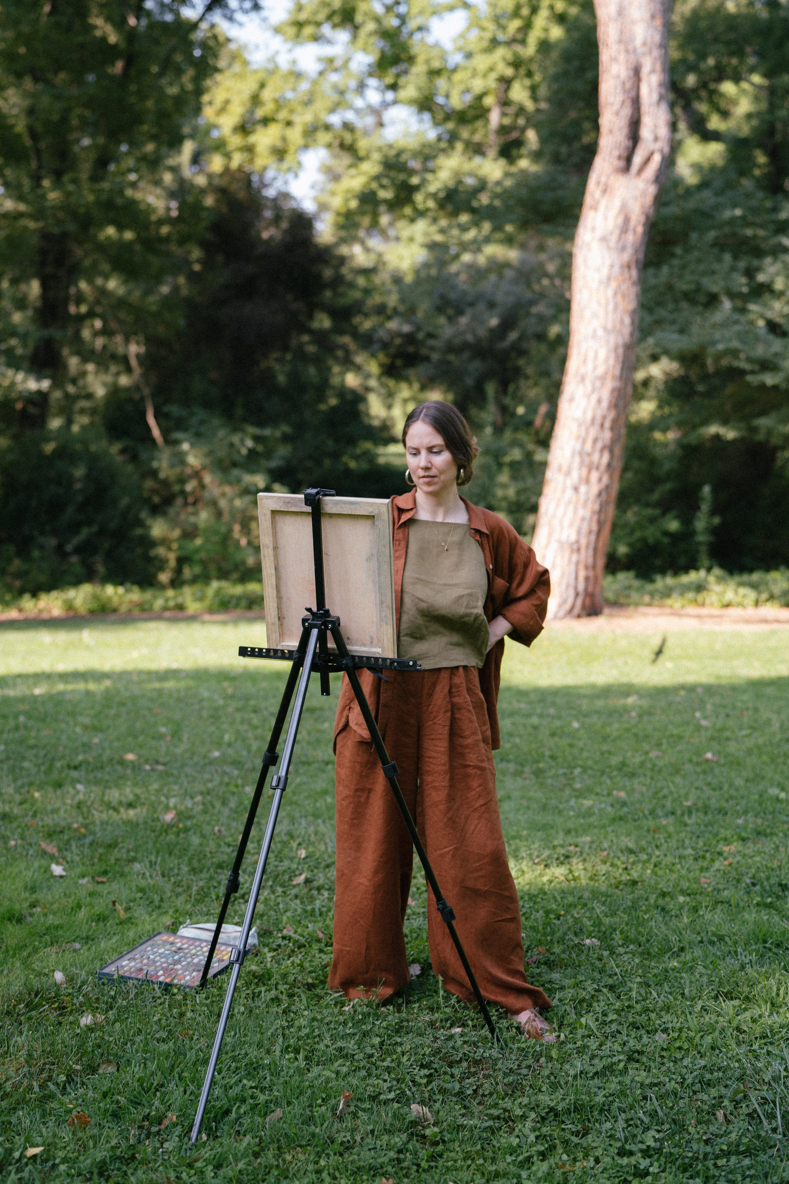 Portraits for the painter photographer Madrid. Photographer in Madrid, Spain. Alyona Belyaninova