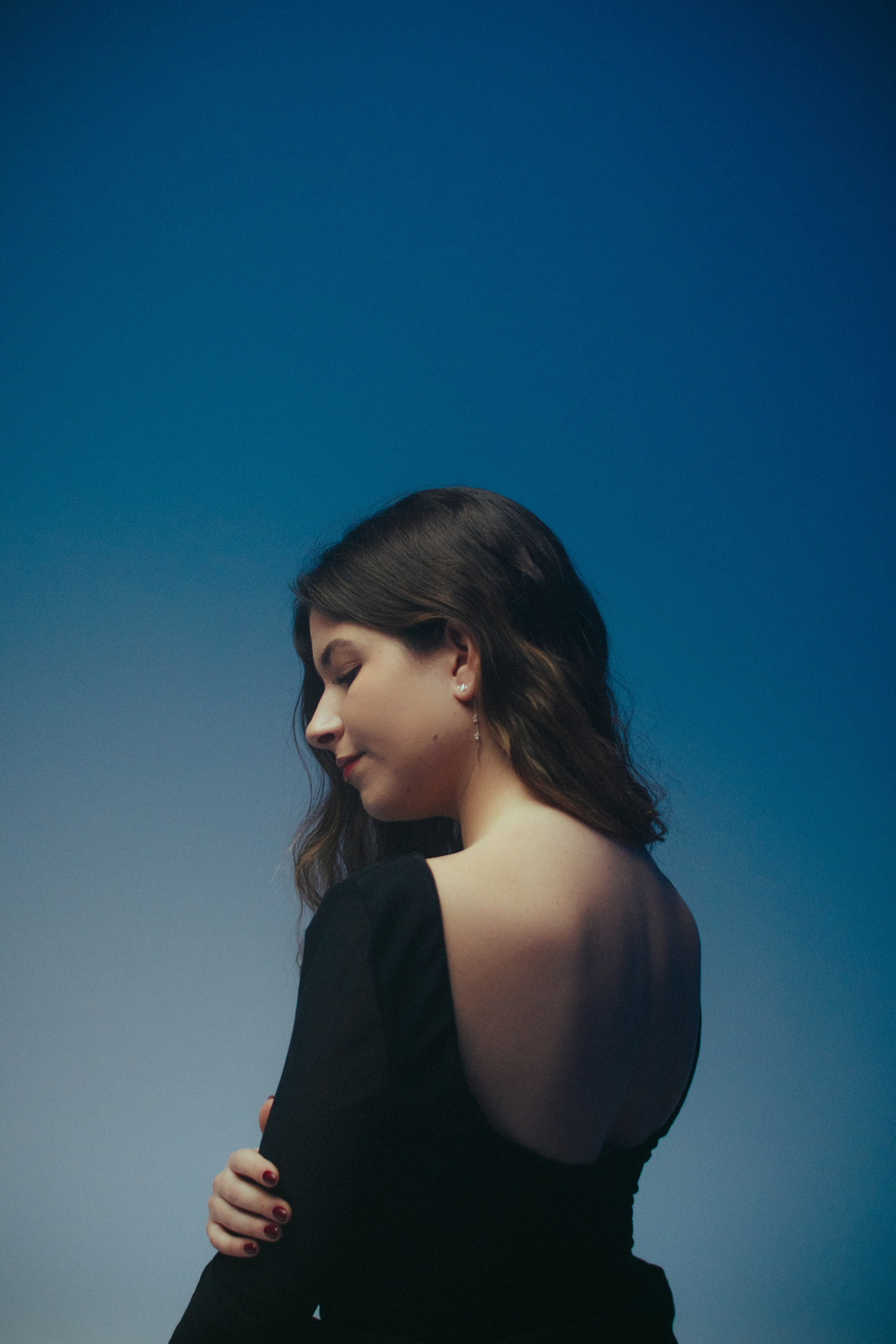 Shooting in studio. Federico Anglano