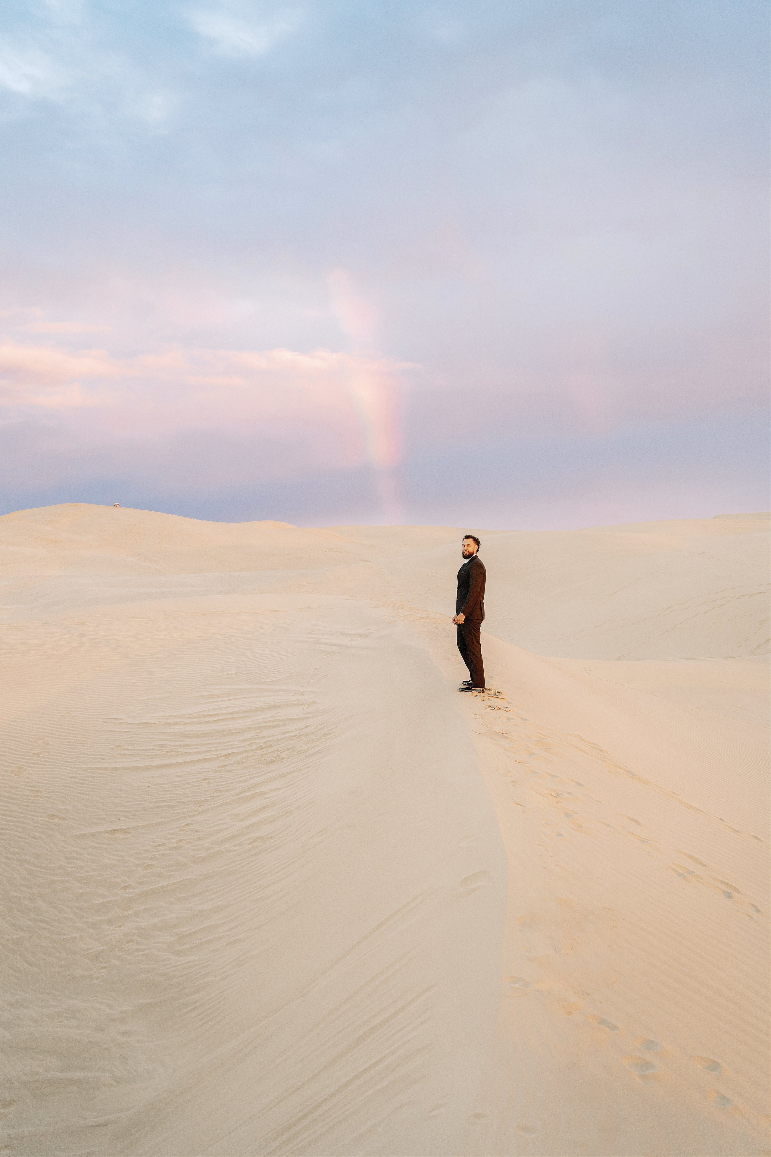 Elopement at Pismo Beach Sand Dunes, California. Wedding Photography & Videography Team in California, Los Angeles, San Francisco, San Diego and Travel