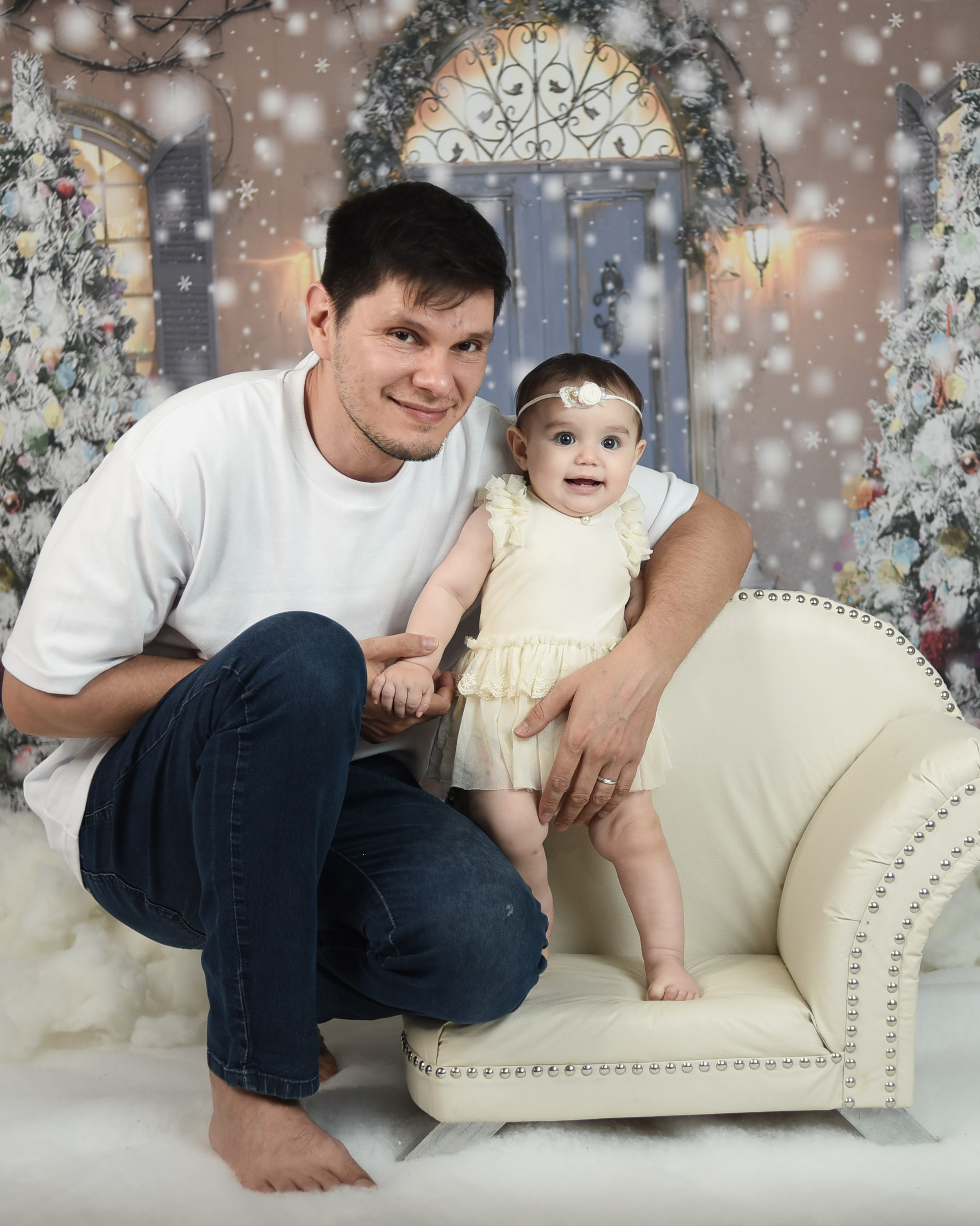 Sesión Navideña de Alaia y Familia. Fotografo de casamiento en misiones y fotógrafo de familia  Posadas