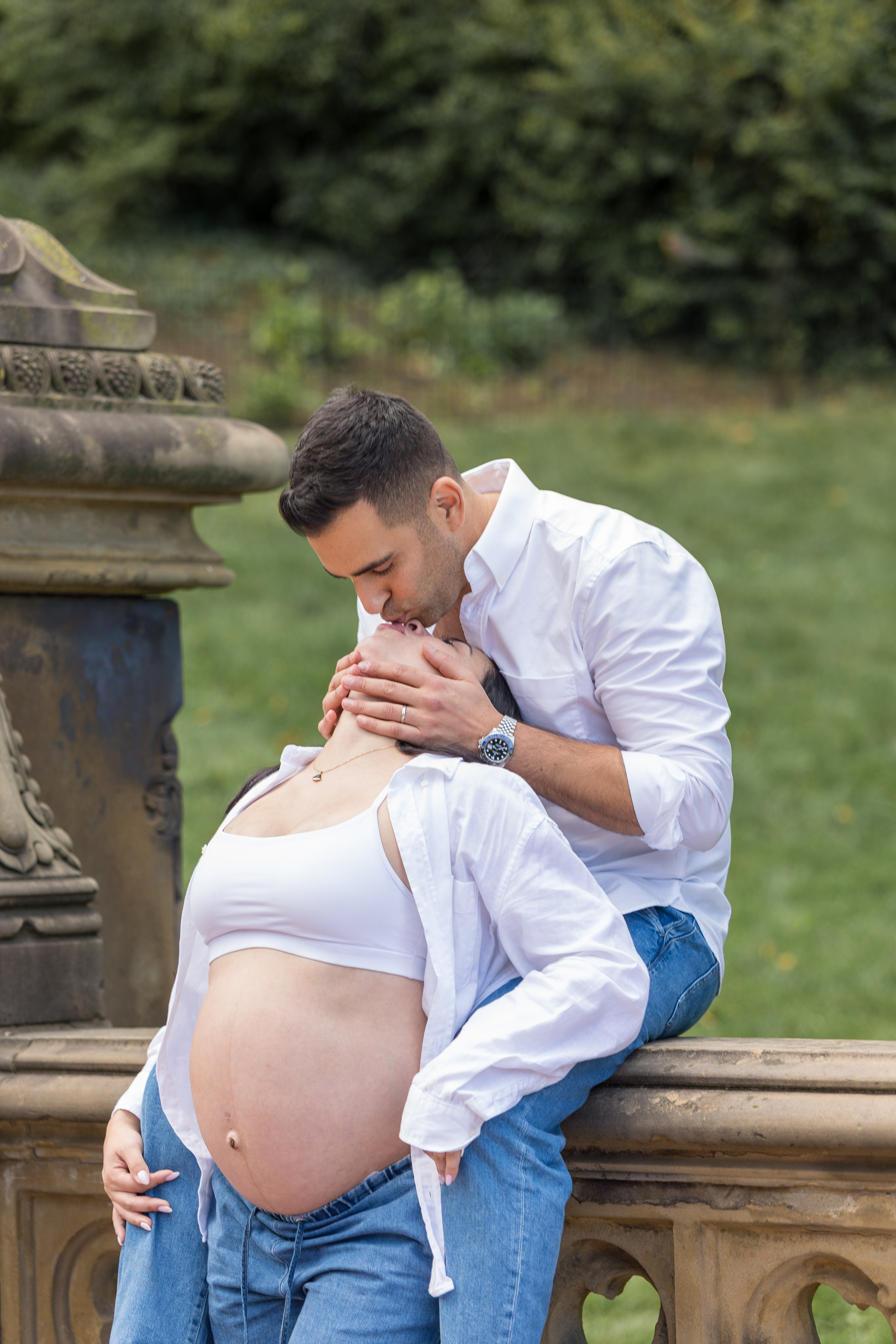 Waiting for You, Central Park. Family, lifestyle, and commercial photography in New York and New Jersey