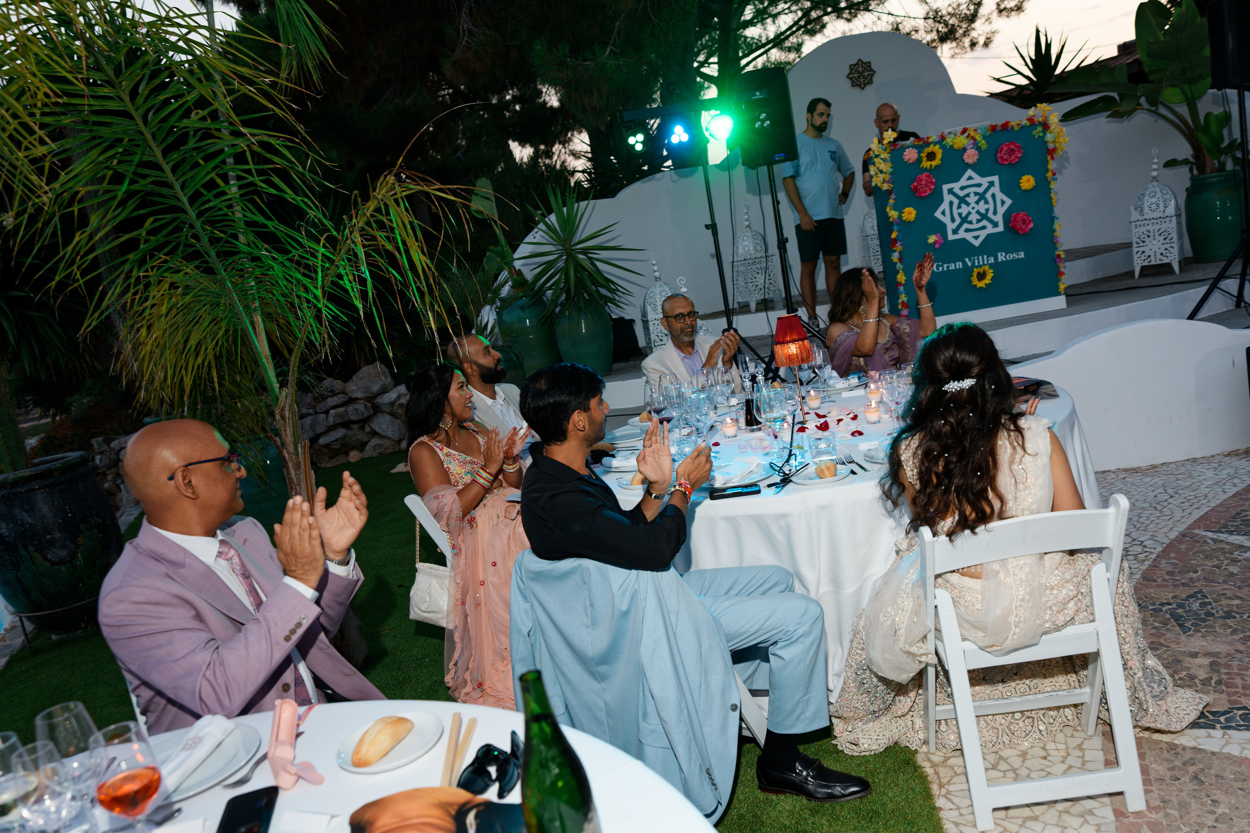 Indian wedding at Gran Villa Rosa, Barcelona