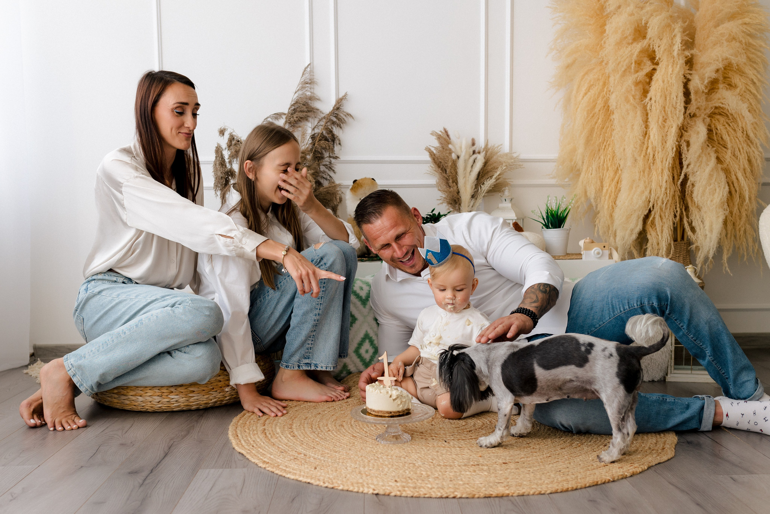 Pirmojo gimtadienio fotosesija