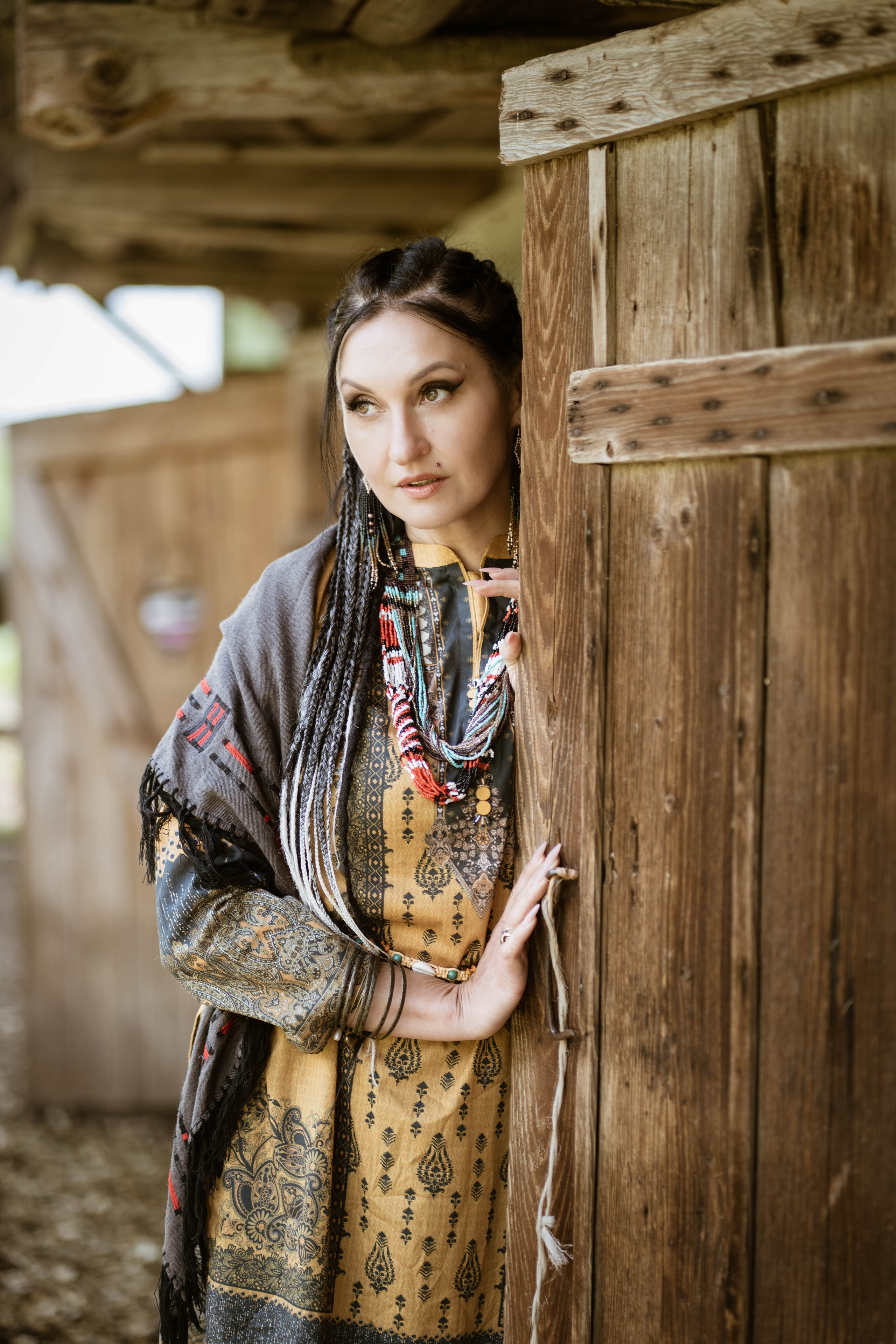 Inga ir jos ferma. Fotografija — Olga Bojarin